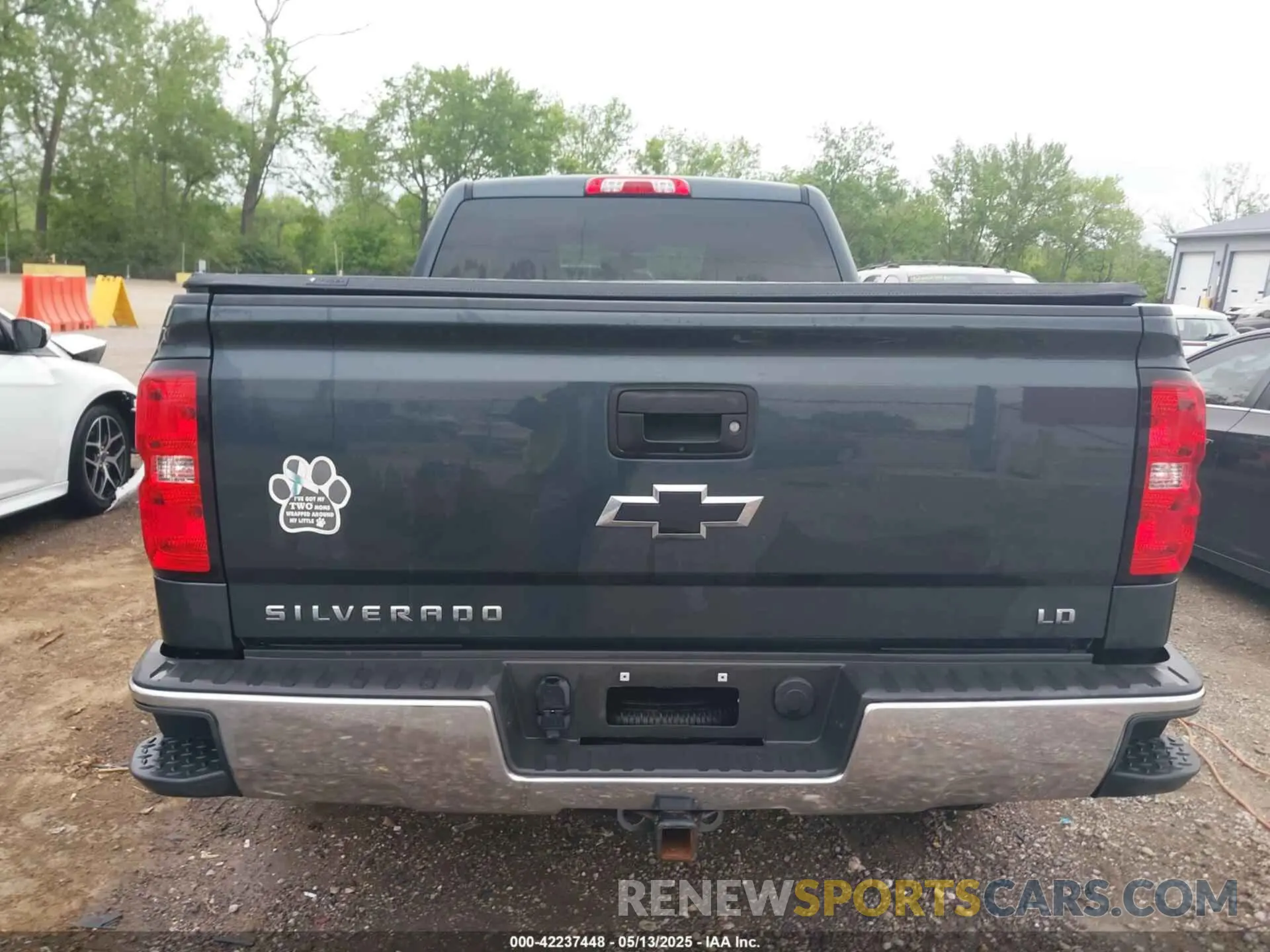 17 fotografías del automóvil dañado 2GCVKPEC6K1164338 CHEVROLET SILVERADO 1500 LD 2019