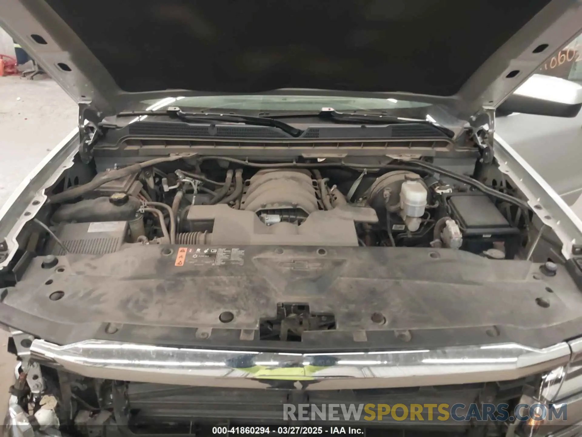 10 fotografías del automóvil dañado 2GCVKPEC7K1164347 CHEVROLET SILVERADO 1500 LD 2019