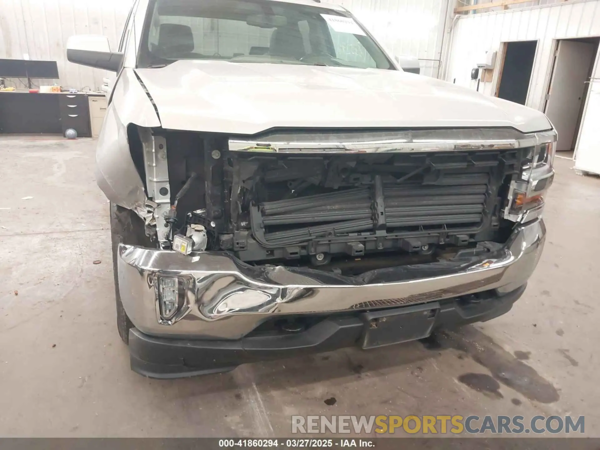 6 fotografías del automóvil dañado 2GCVKPEC7K1164347 CHEVROLET SILVERADO 1500 LD 2019