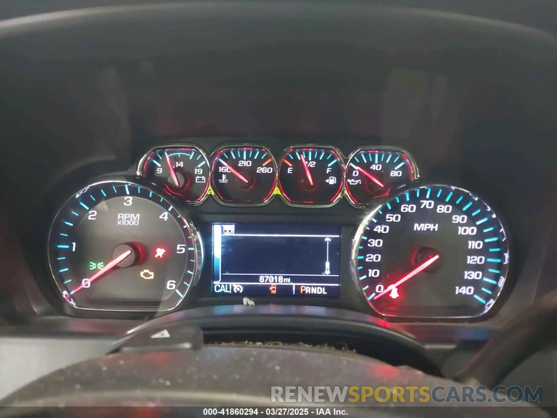 7 fotografías del automóvil dañado 2GCVKPEC7K1164347 CHEVROLET SILVERADO 1500 LD 2019