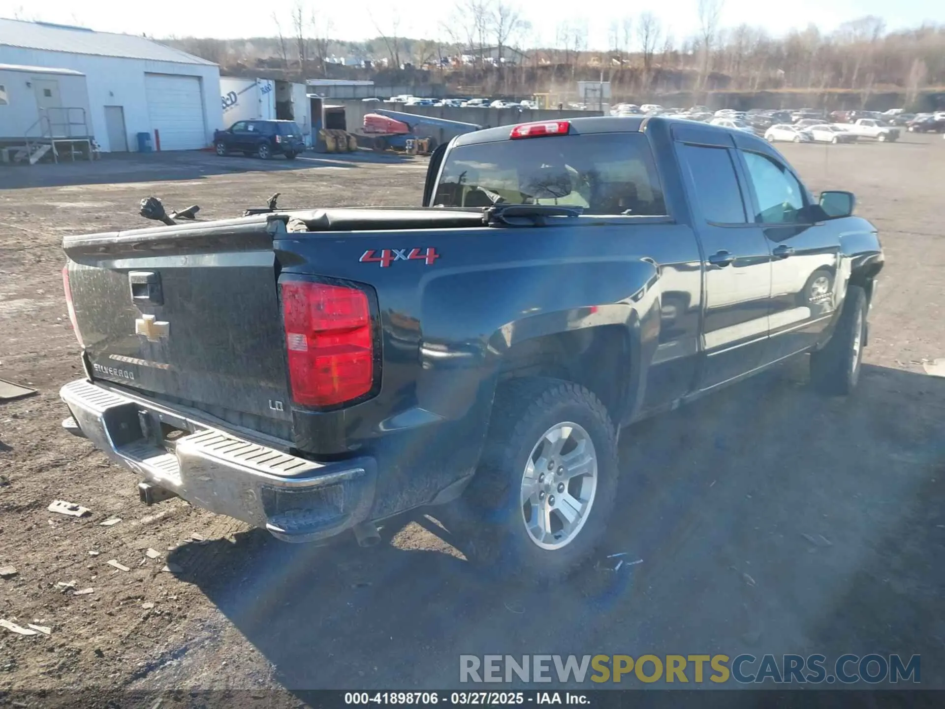4 fotografías del automóvil dañado 2GCVKPEC7K1197414 CHEVROLET SILVERADO 1500 LD 2019