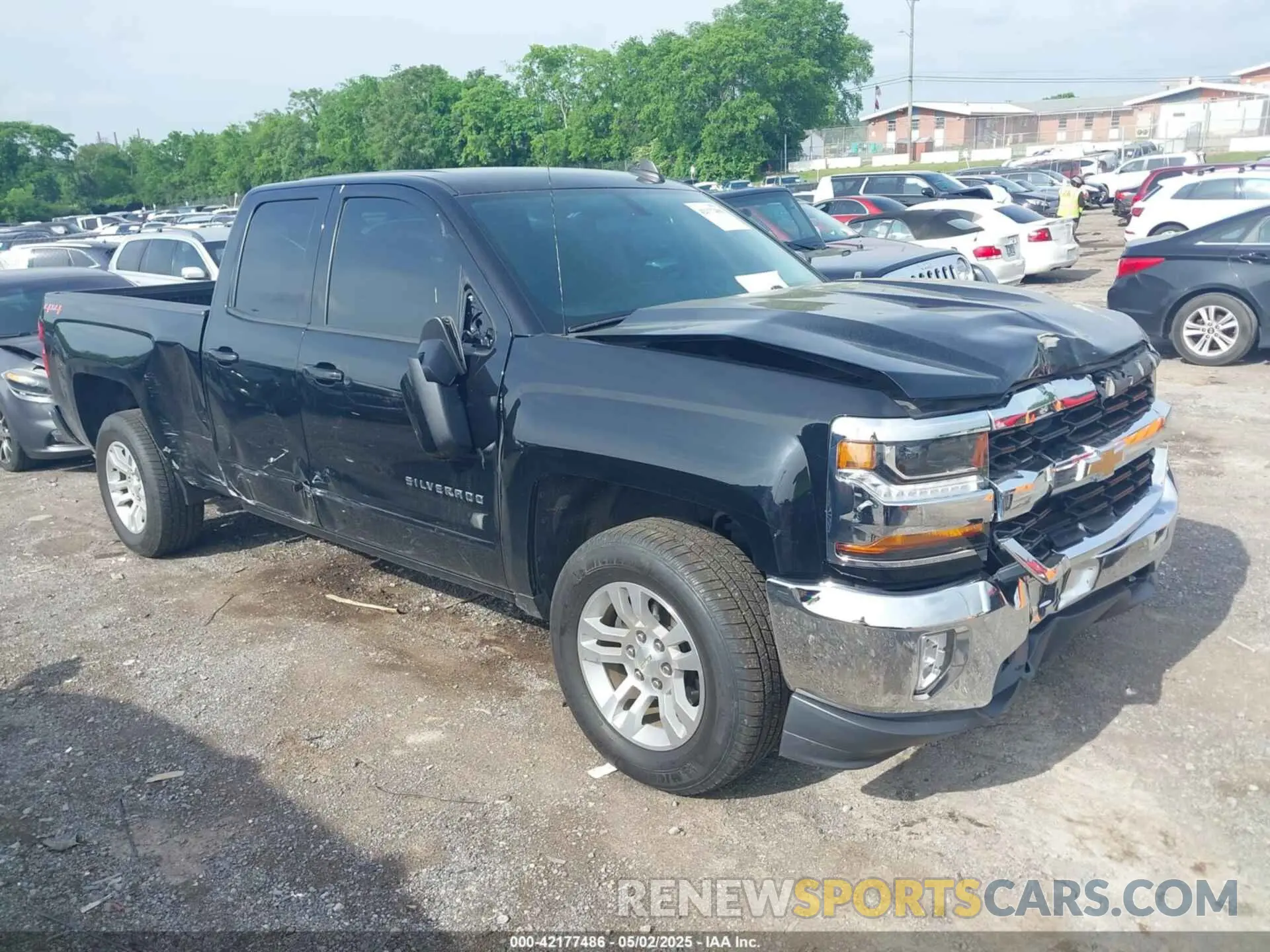 1 fotografías del automóvil dañado 2GCVKPEC8K1157973 CHEVROLET SILVERADO 1500 LD 2019