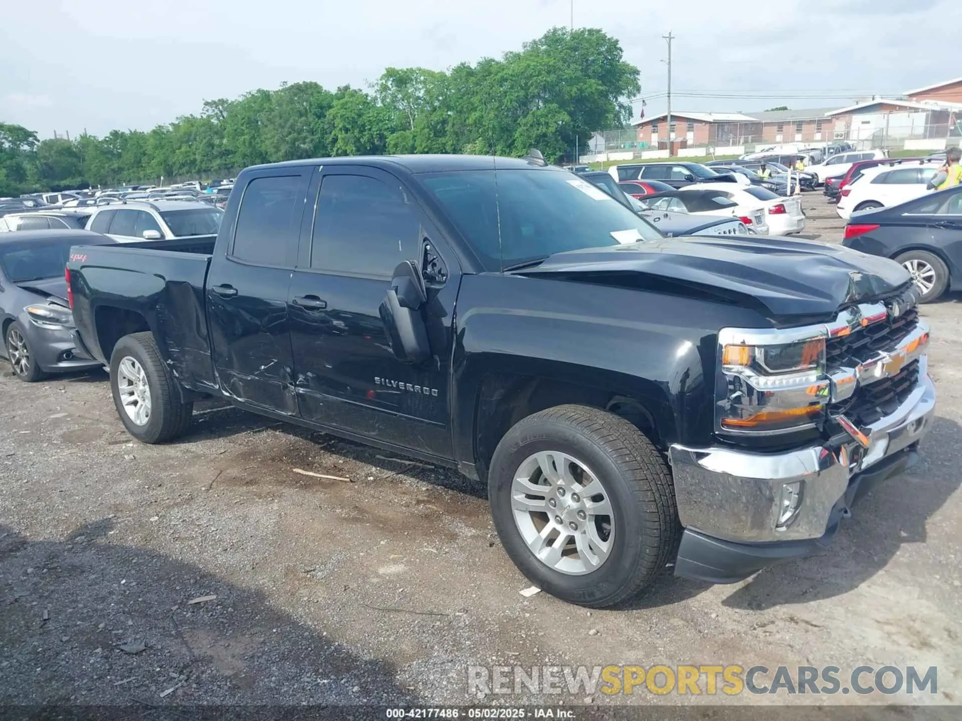 3 fotografías del automóvil dañado 2GCVKPEC8K1157973 CHEVROLET SILVERADO 1500 LD 2019