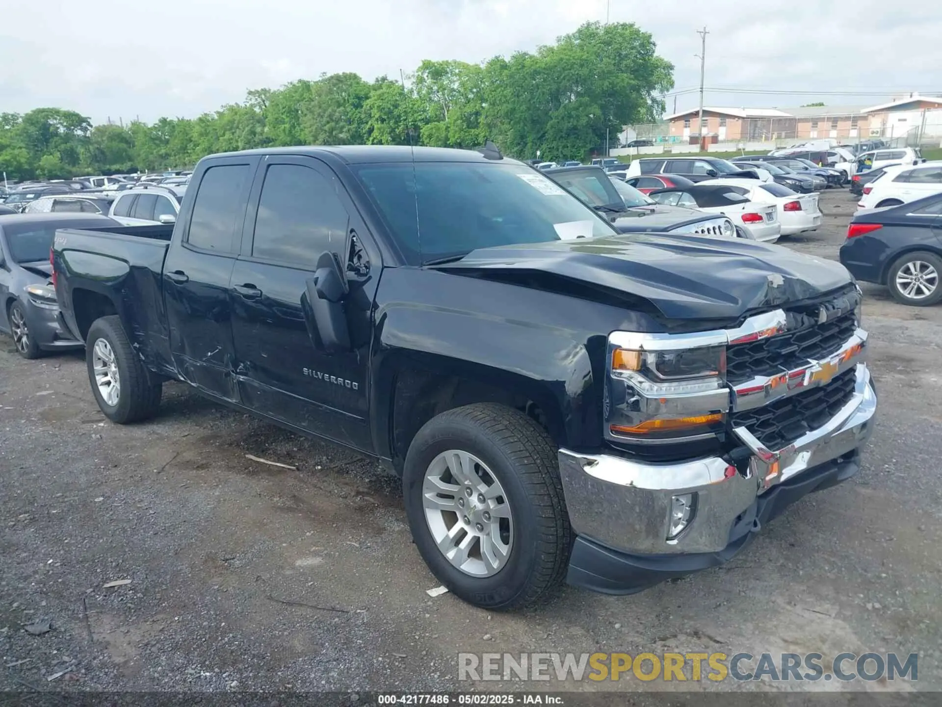 6 fotografías del automóvil dañado 2GCVKPEC8K1157973 CHEVROLET SILVERADO 1500 LD 2019