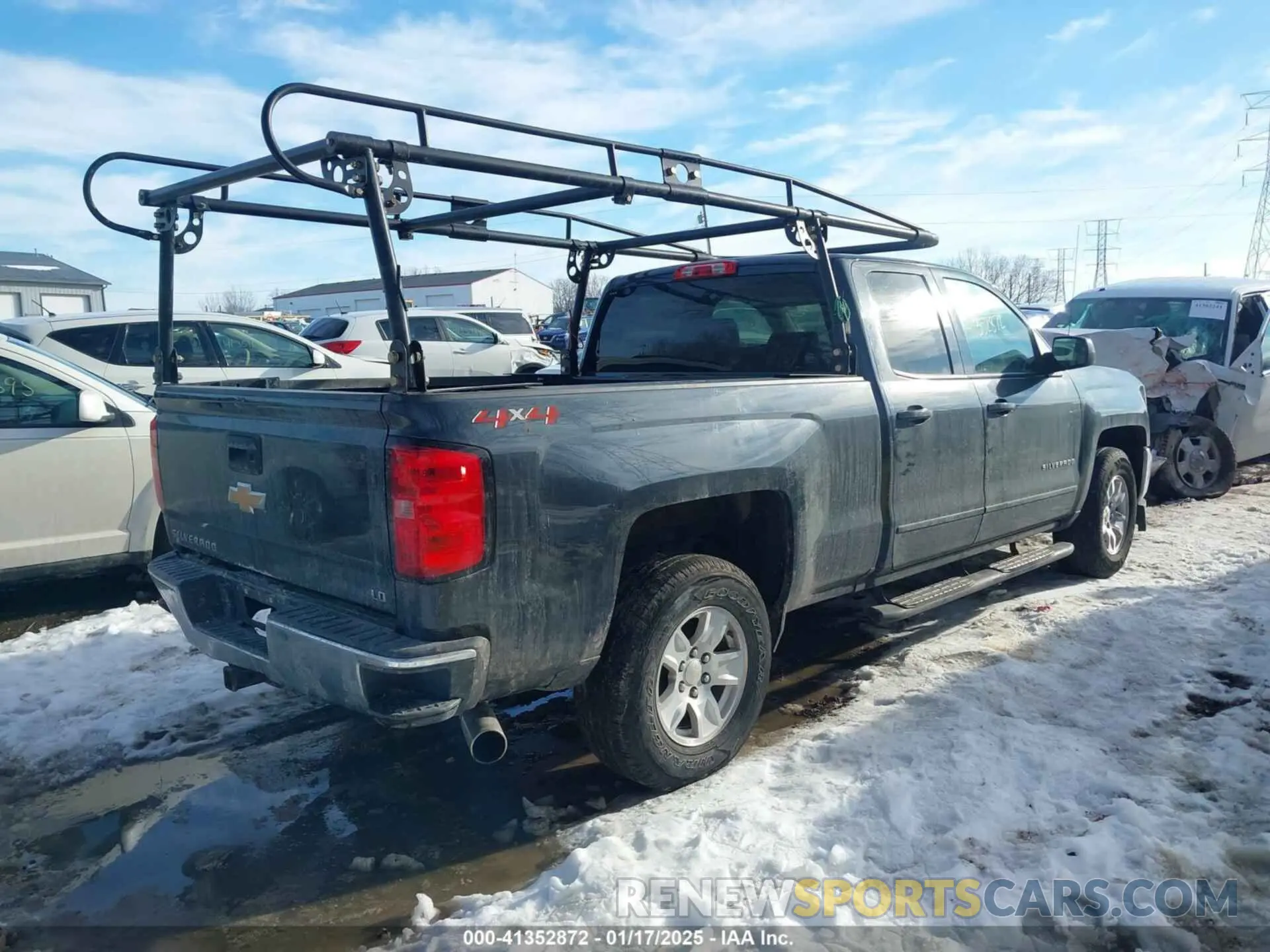 4 fotografías del automóvil dañado 2GCVKPEC9K1129924 CHEVROLET SILVERADO 1500 LD 2019