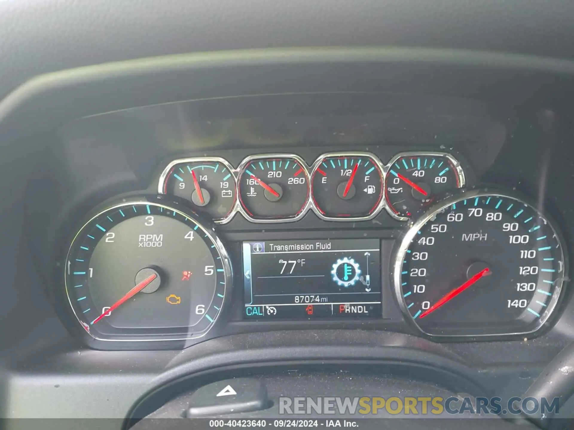 7 fotografías del automóvil dañado 2GCVKPEC9K1147291 CHEVROLET SILVERADO 1500 LD 2019
