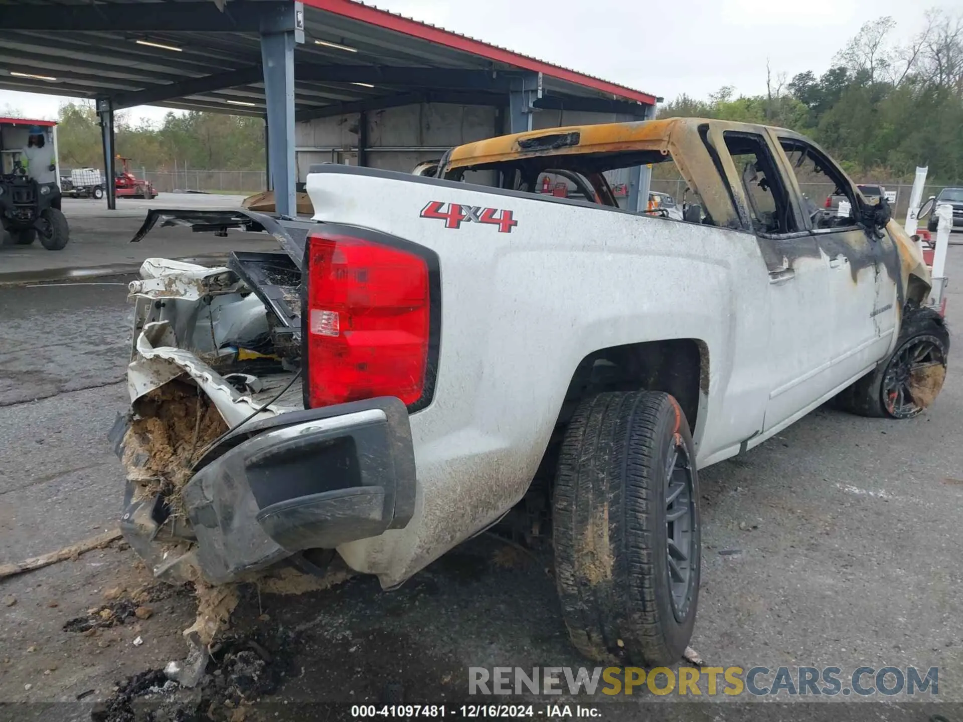 4 fotografías del automóvil dañado 2GCVKPEC9K1182817 CHEVROLET SILVERADO 1500 LD 2019