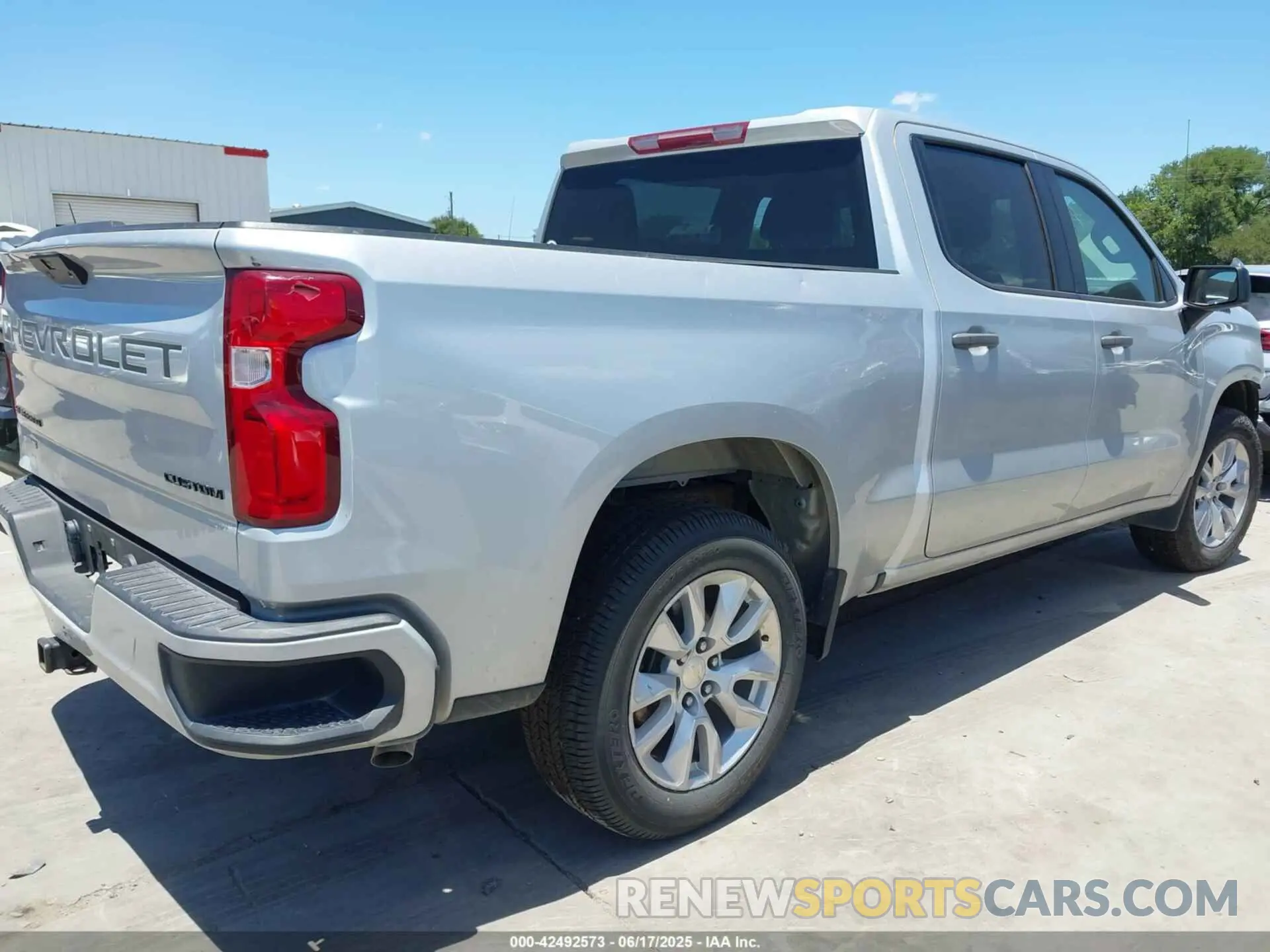 4 fotografías del automóvil dañado 1GCPWBEK0NZ221605 CHEVROLET SILVERADO 1500 LTD 2022