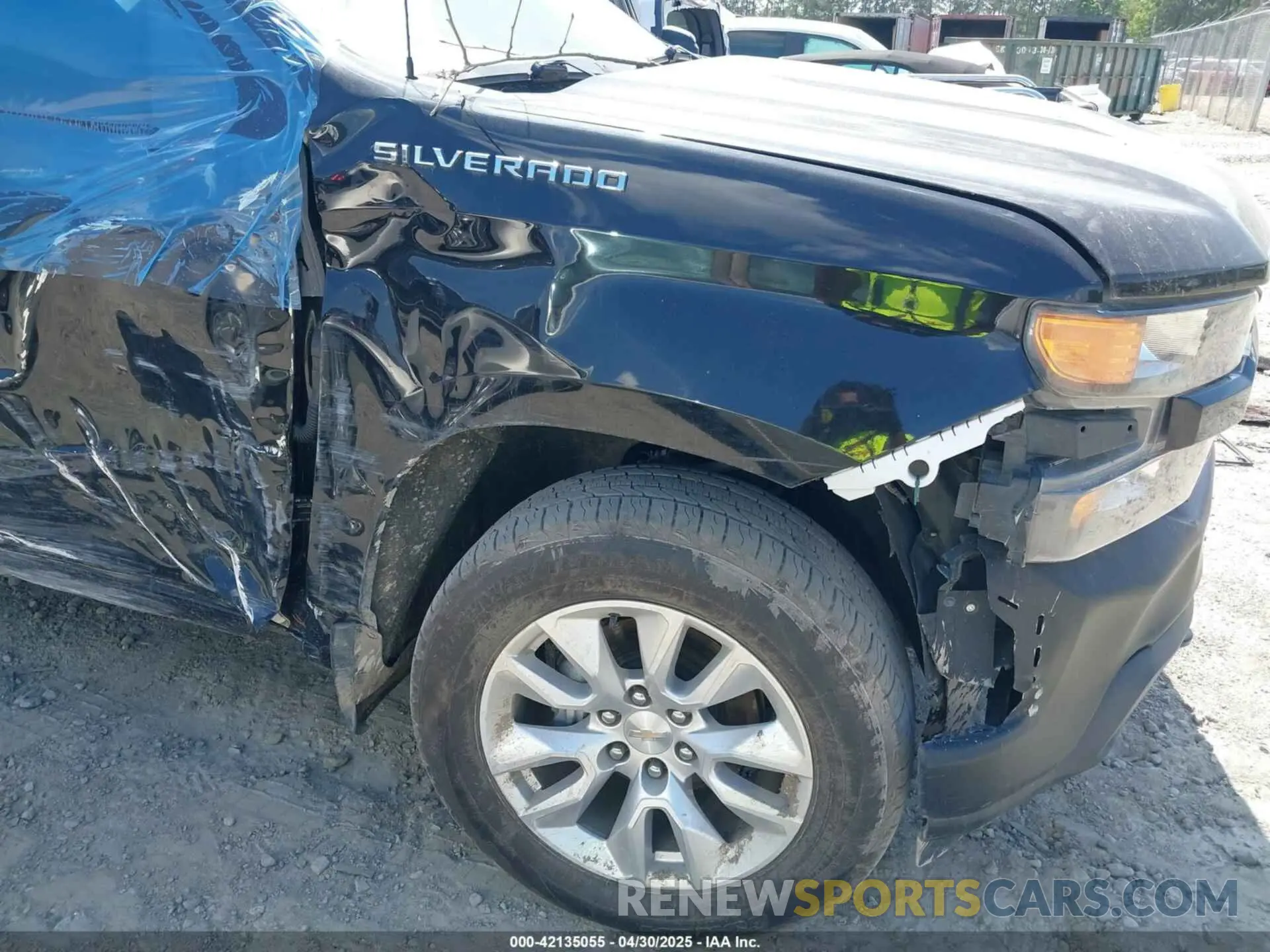 18 fotografías del automóvil dañado 1GCPWBEK2NZ175534 CHEVROLET SILVERADO 1500 LTD 2022
