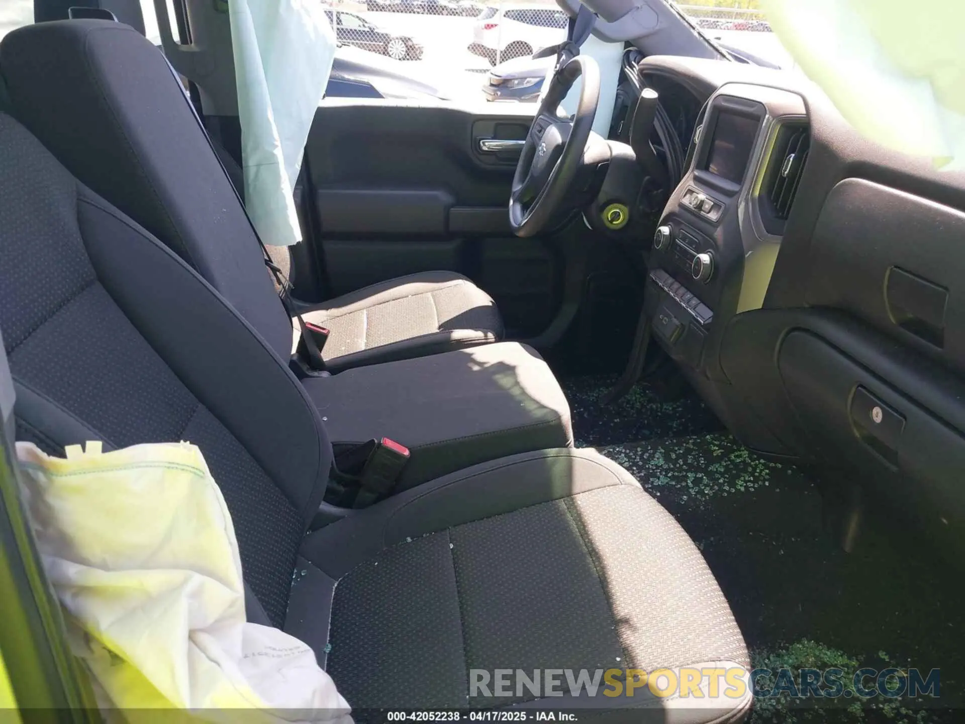 5 fotografías del automóvil dañado 1GCPWBEK5NZ143032 CHEVROLET SILVERADO 1500 LTD 2022