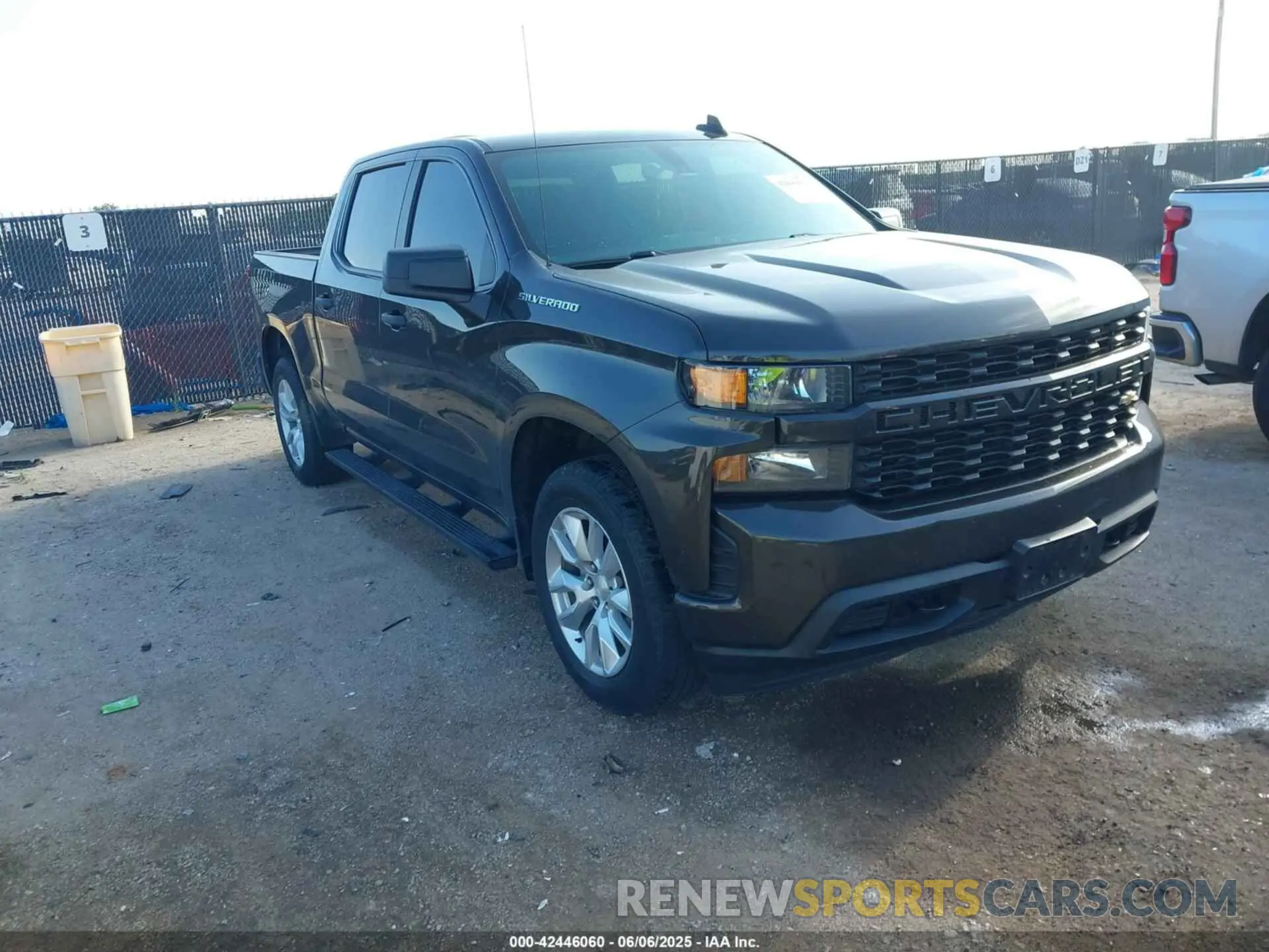 1 fotografías del automóvil dañado 1GCPWBEK6NZ121895 CHEVROLET SILVERADO 1500 LTD 2022