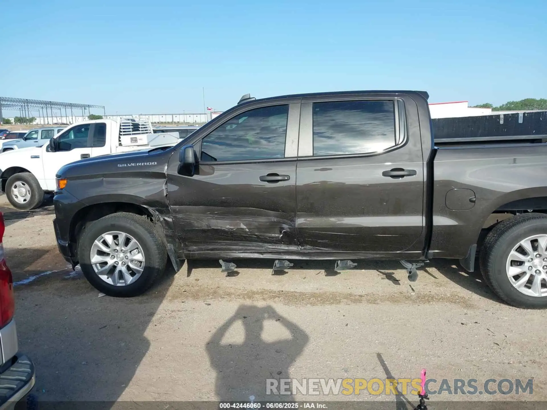 6 fotografías del automóvil dañado 1GCPWBEK6NZ121895 CHEVROLET SILVERADO 1500 LTD 2022