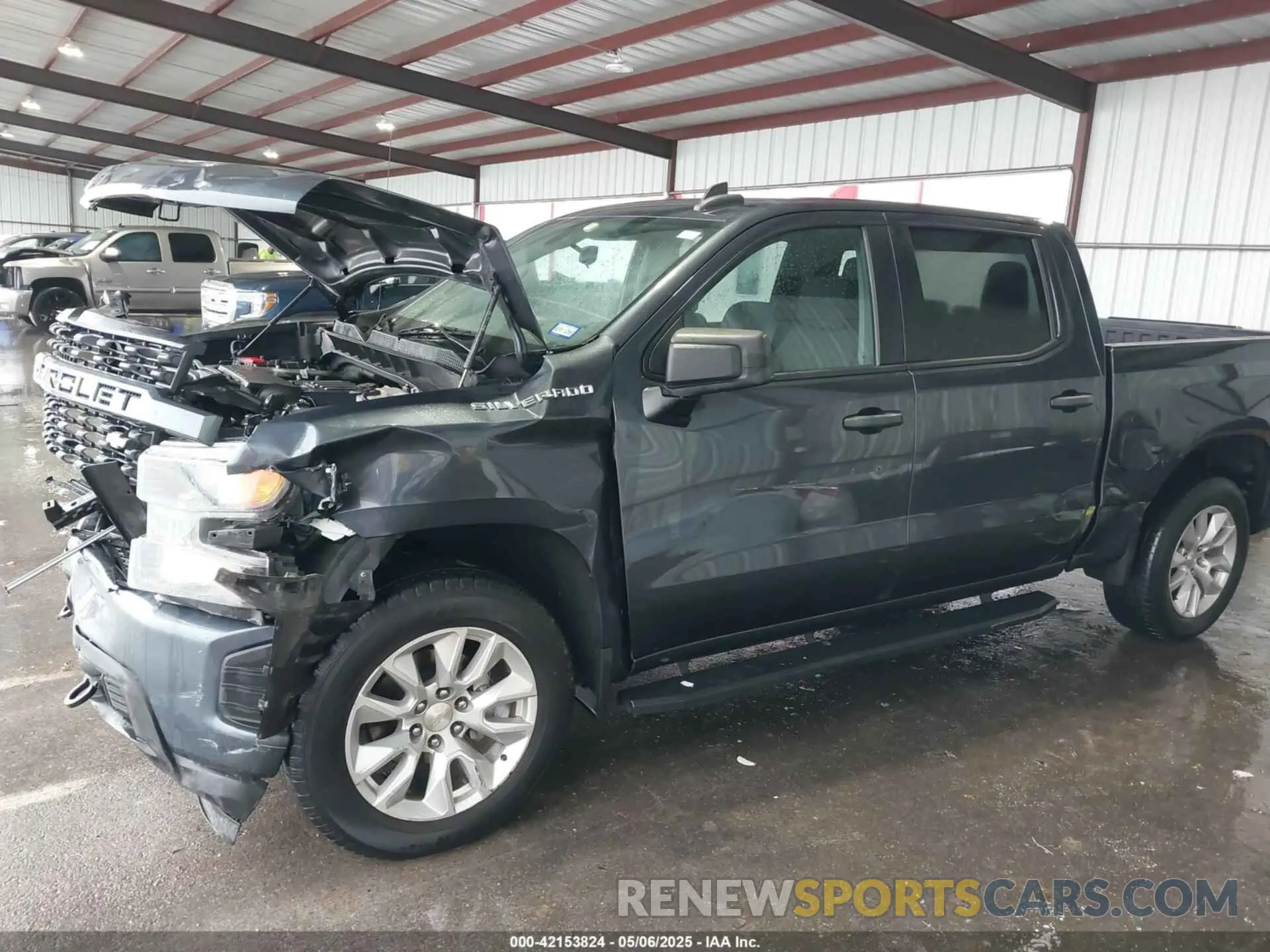 18 fotografías del automóvil dañado 1GCPWBEKXNZ169447 CHEVROLET SILVERADO 1500 LTD 2022