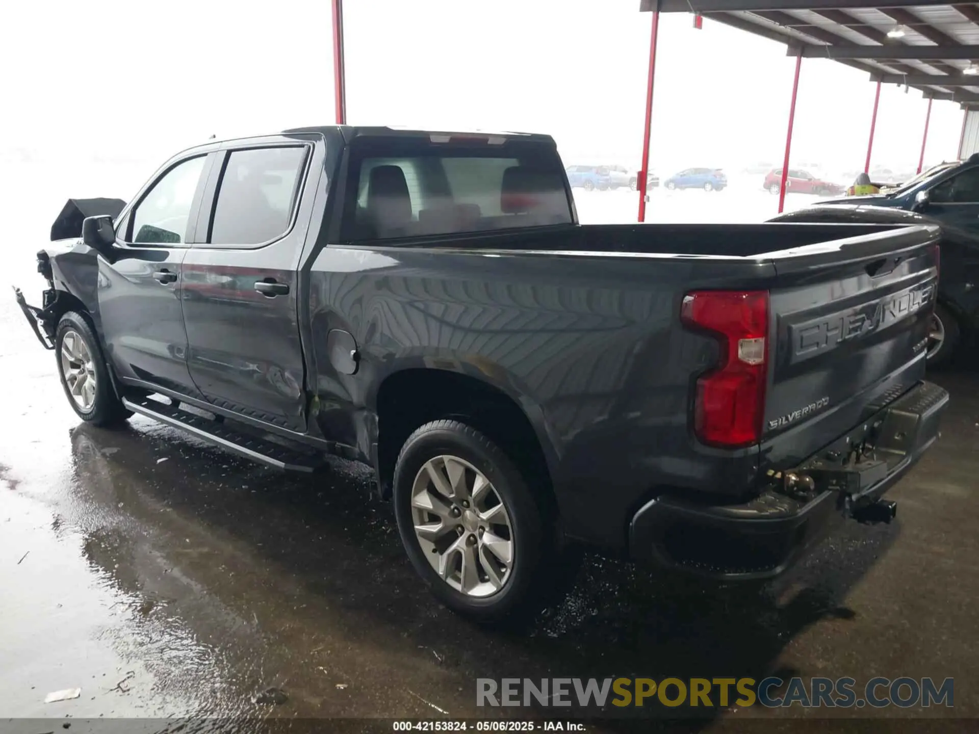 3 fotografías del automóvil dañado 1GCPWBEKXNZ169447 CHEVROLET SILVERADO 1500 LTD 2022