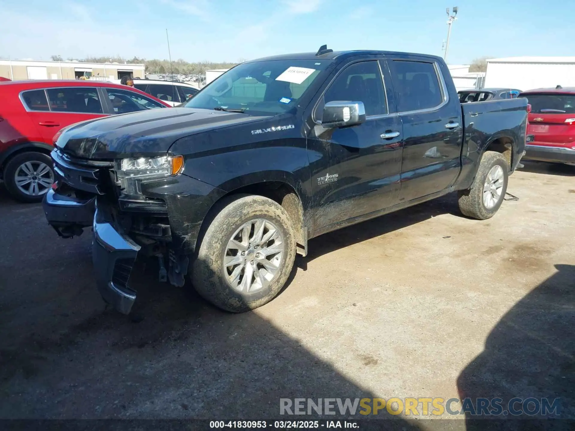 2 fotografías del automóvil dañado 1GCPWEED4NZ103642 CHEVROLET SILVERADO 1500 LTD 2022