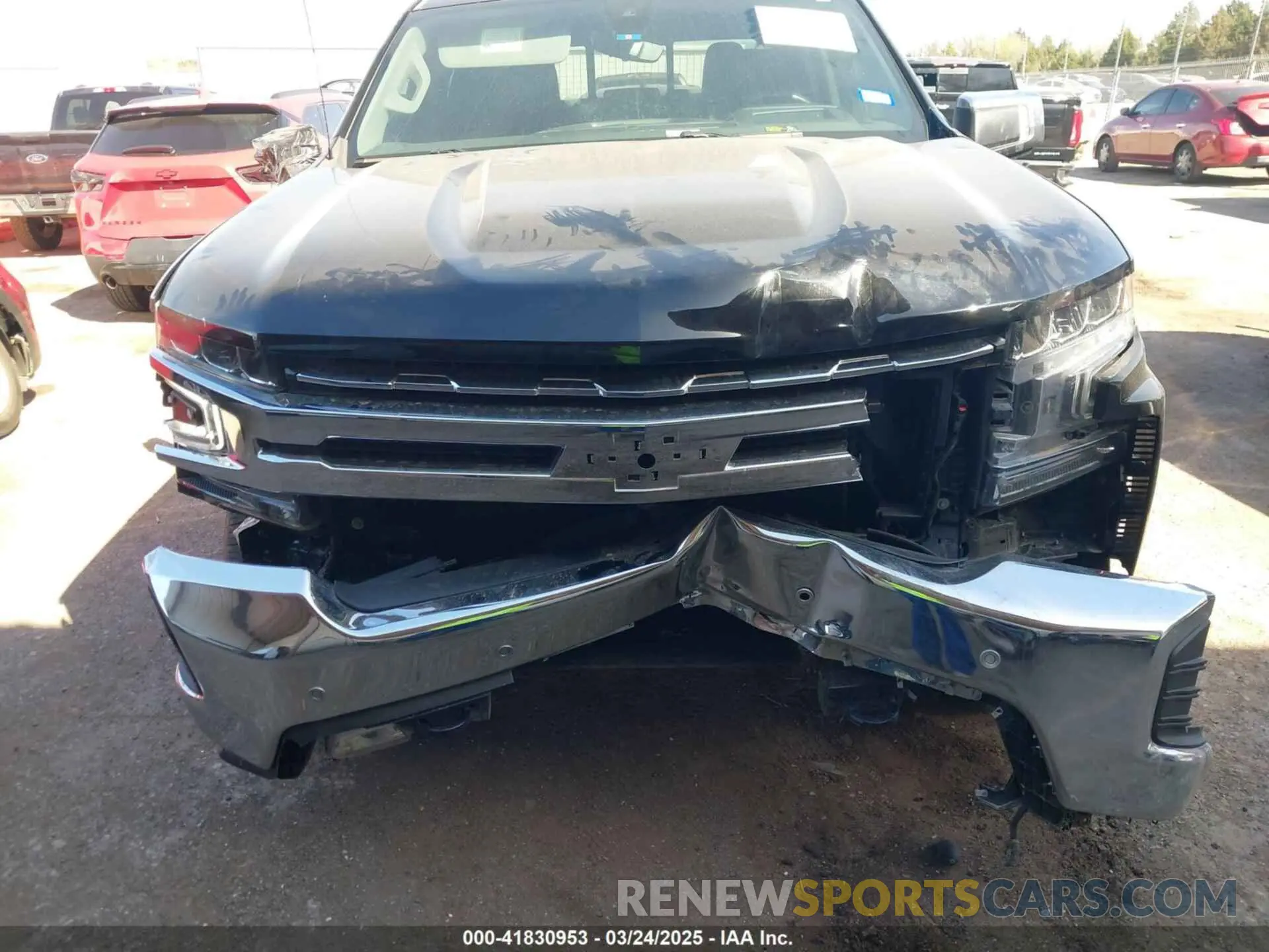6 fotografías del automóvil dañado 1GCPWEED4NZ103642 CHEVROLET SILVERADO 1500 LTD 2022