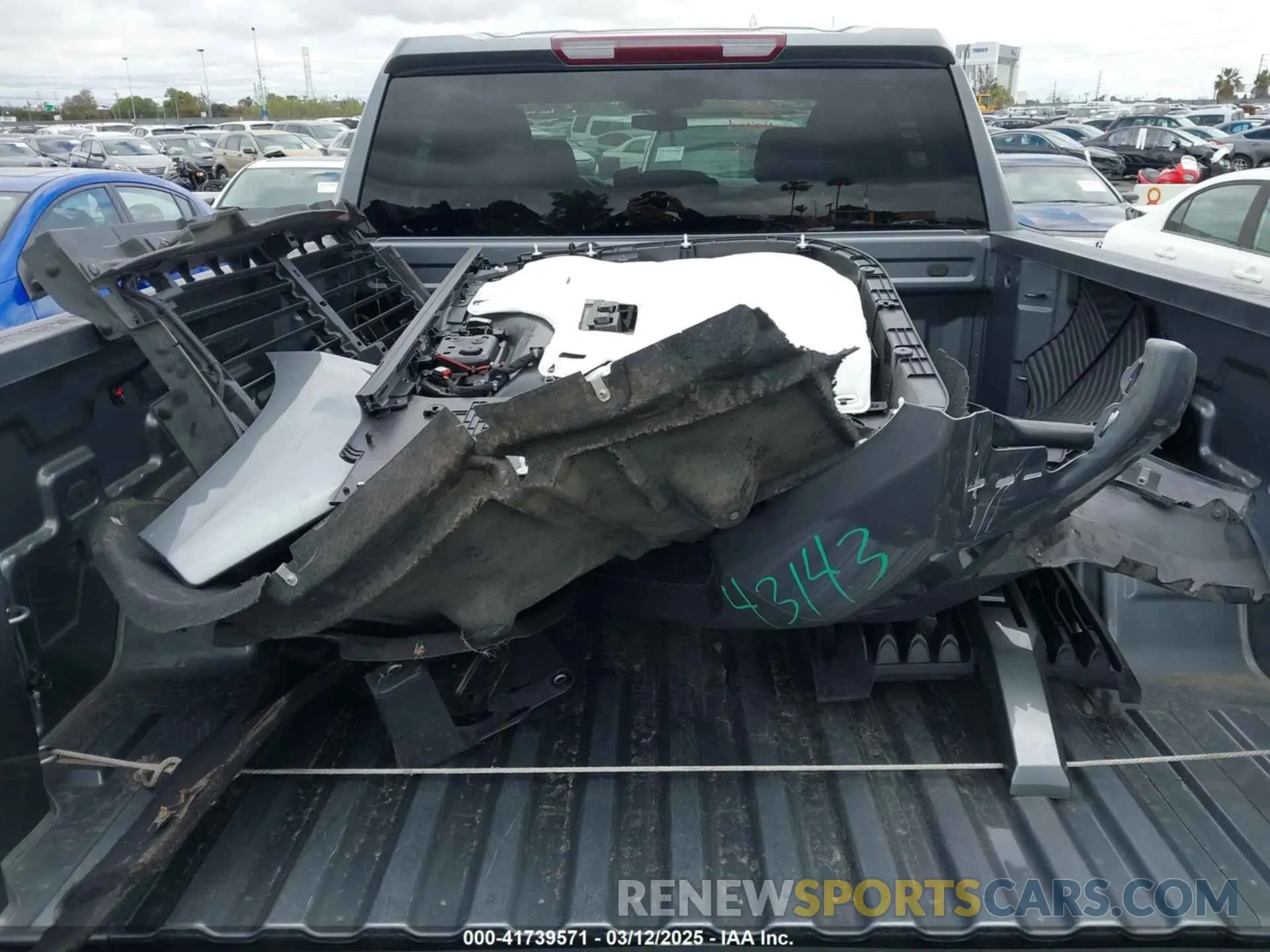 12 fotografías del automóvil dañado 1GCPYBEK3NZ192112 CHEVROLET SILVERADO 1500 LTD 2022