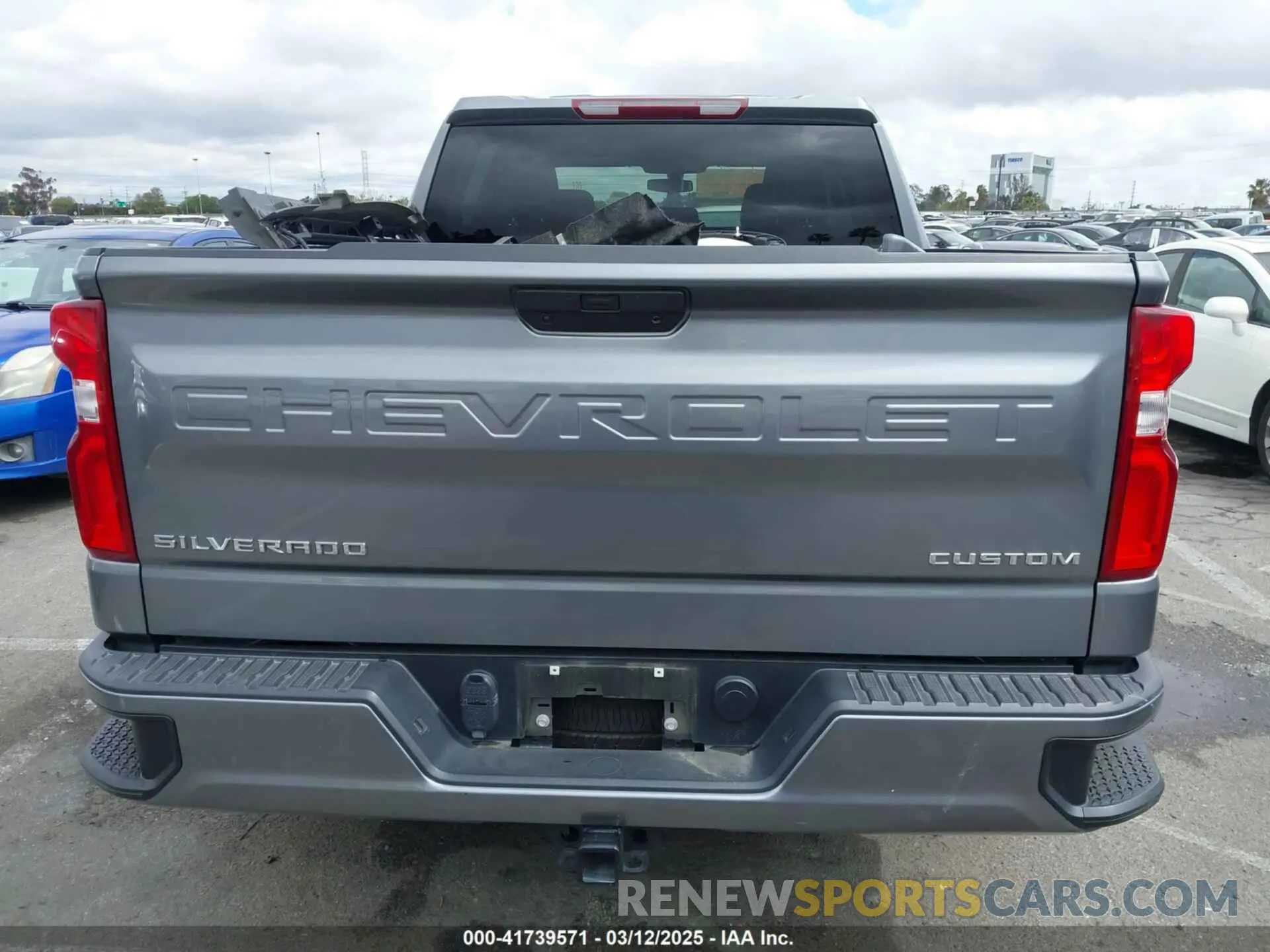 17 fotografías del automóvil dañado 1GCPYBEK3NZ192112 CHEVROLET SILVERADO 1500 LTD 2022