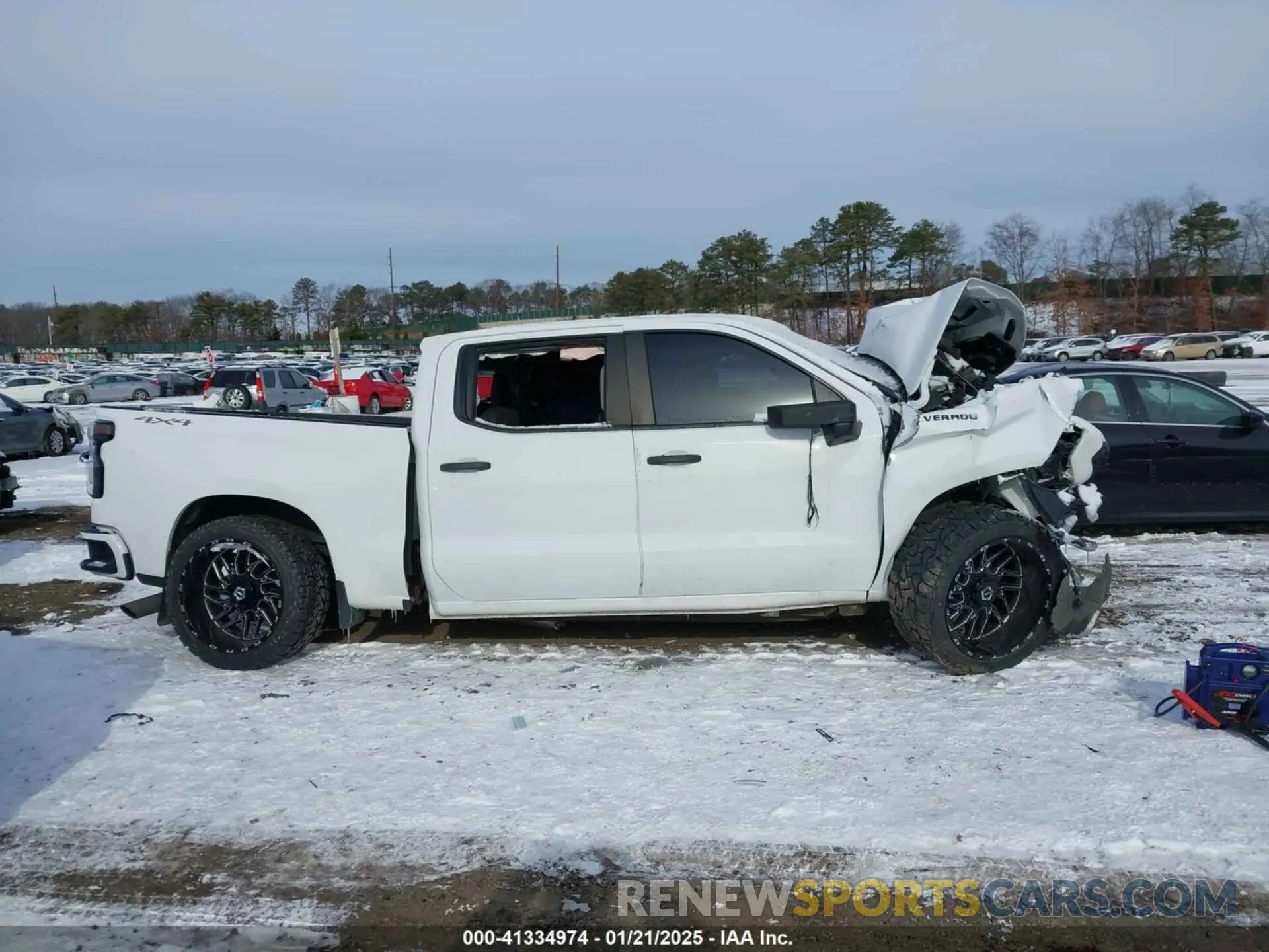 13 fotografías del automóvil dañado 1GCPYBEK4NZ223304 CHEVROLET SILVERADO 1500 LTD 2022