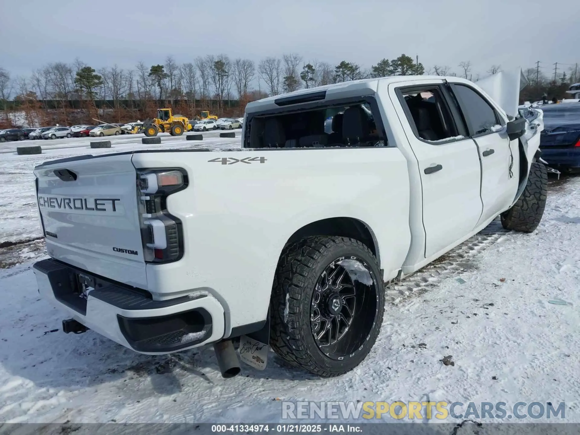 4 fotografías del automóvil dañado 1GCPYBEK4NZ223304 CHEVROLET SILVERADO 1500 LTD 2022