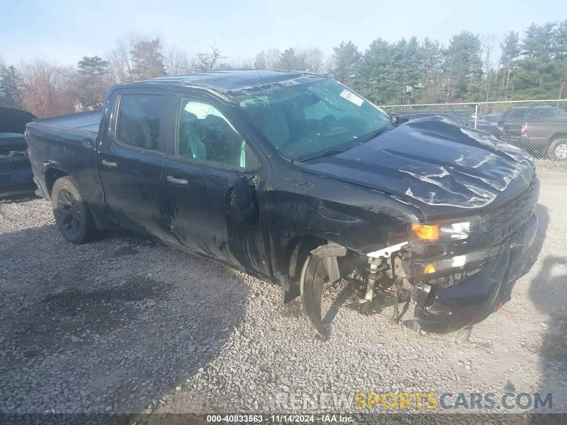 1 fotografías del automóvil dañado 1GCPYCEL0NZ102400 CHEVROLET SILVERADO 1500 LTD 2022
