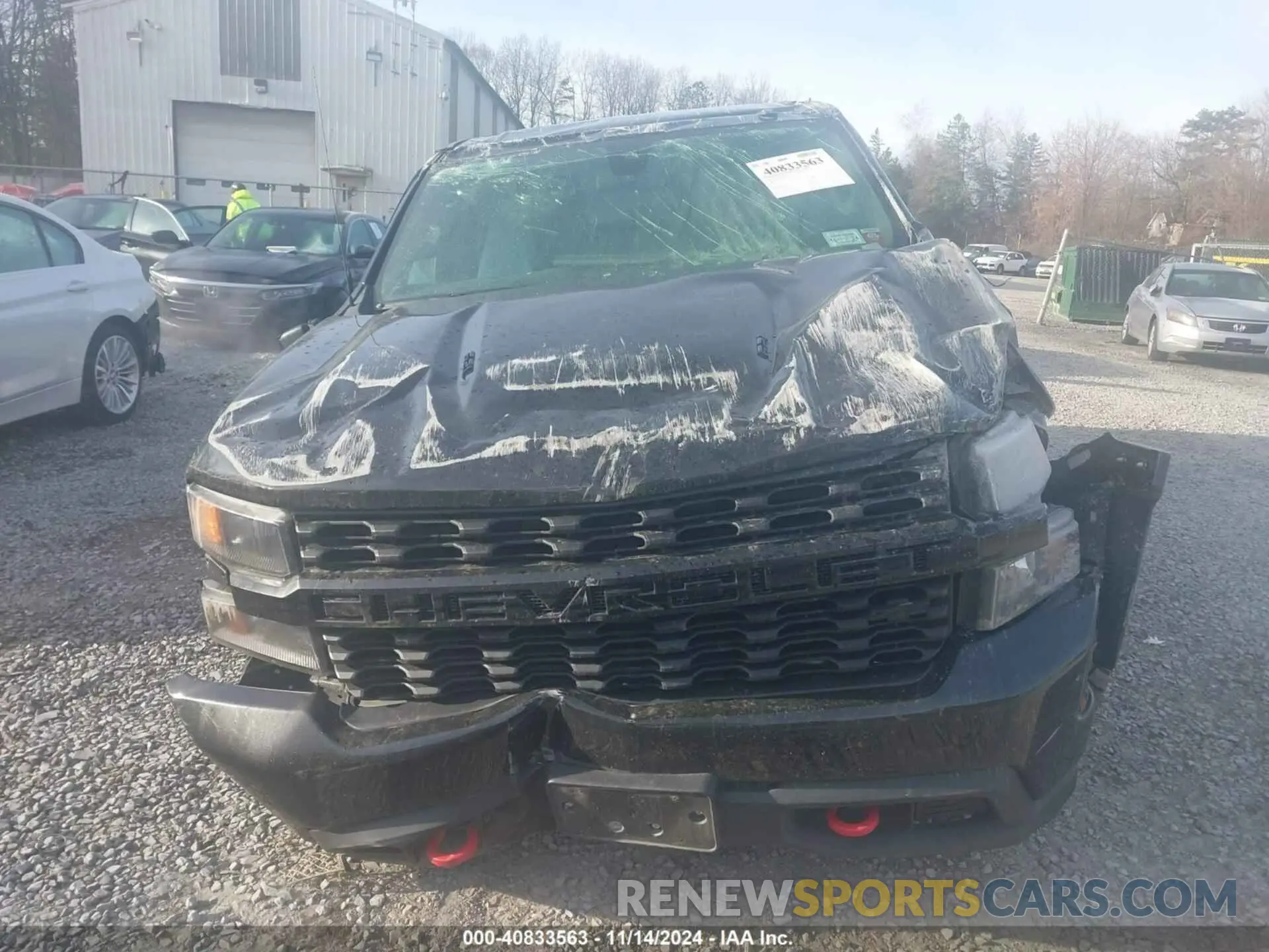 11 fotografías del automóvil dañado 1GCPYCEL0NZ102400 CHEVROLET SILVERADO 1500 LTD 2022