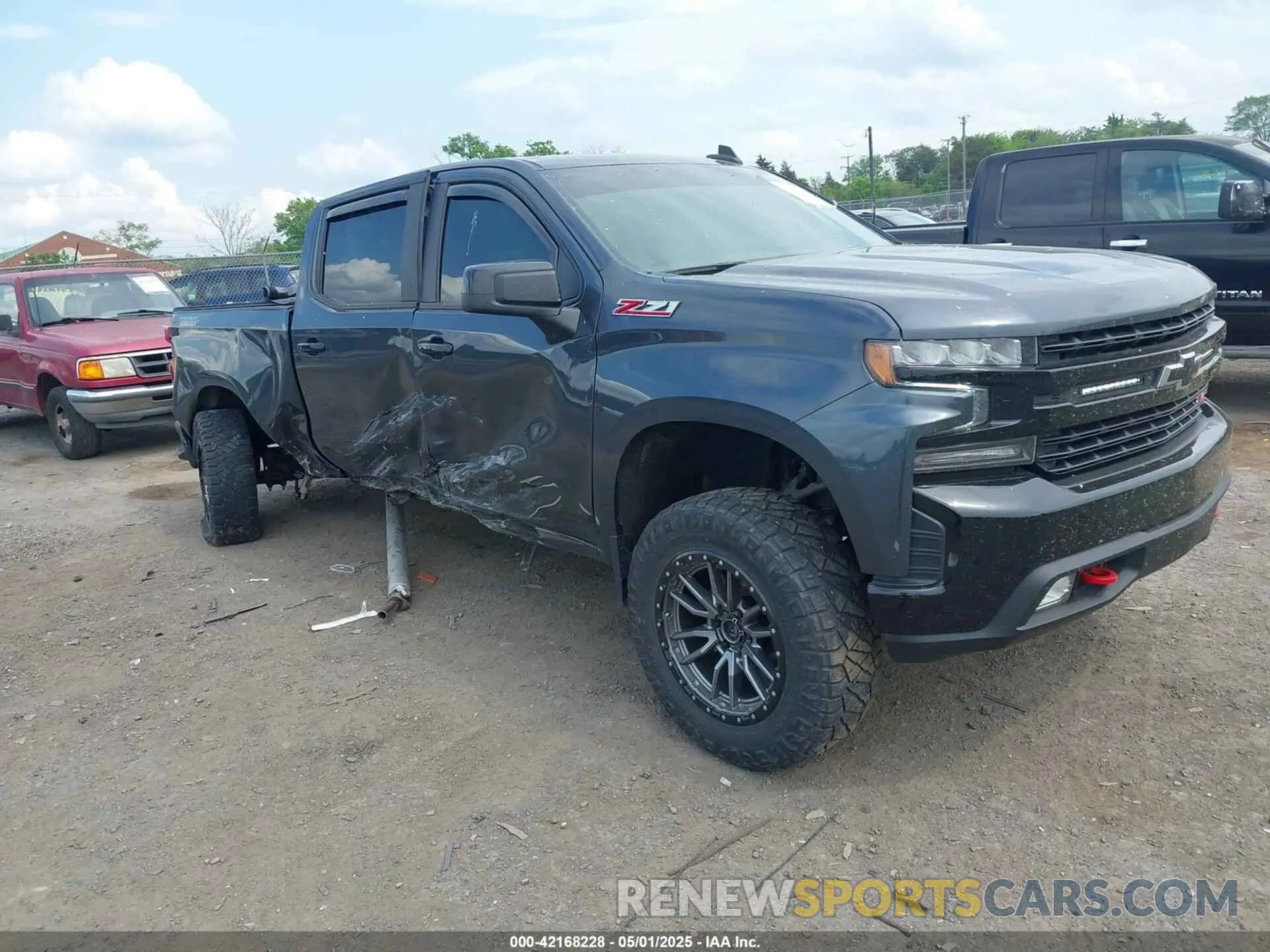 1 fotografías del automóvil dañado 1GCPYFED8NZ149555 CHEVROLET SILVERADO 1500 LTD 2022
