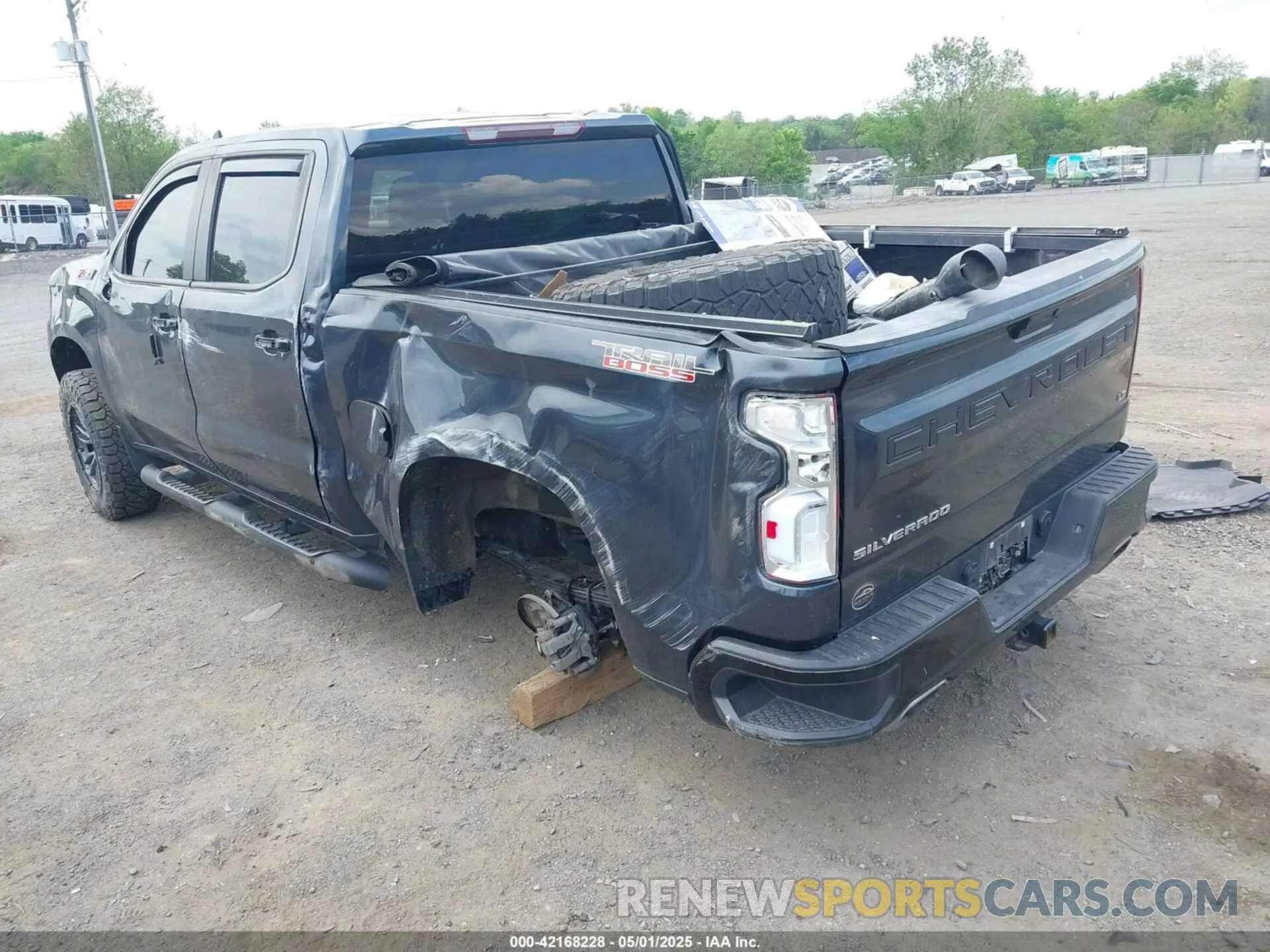 3 fotografías del automóvil dañado 1GCPYFED8NZ149555 CHEVROLET SILVERADO 1500 LTD 2022
