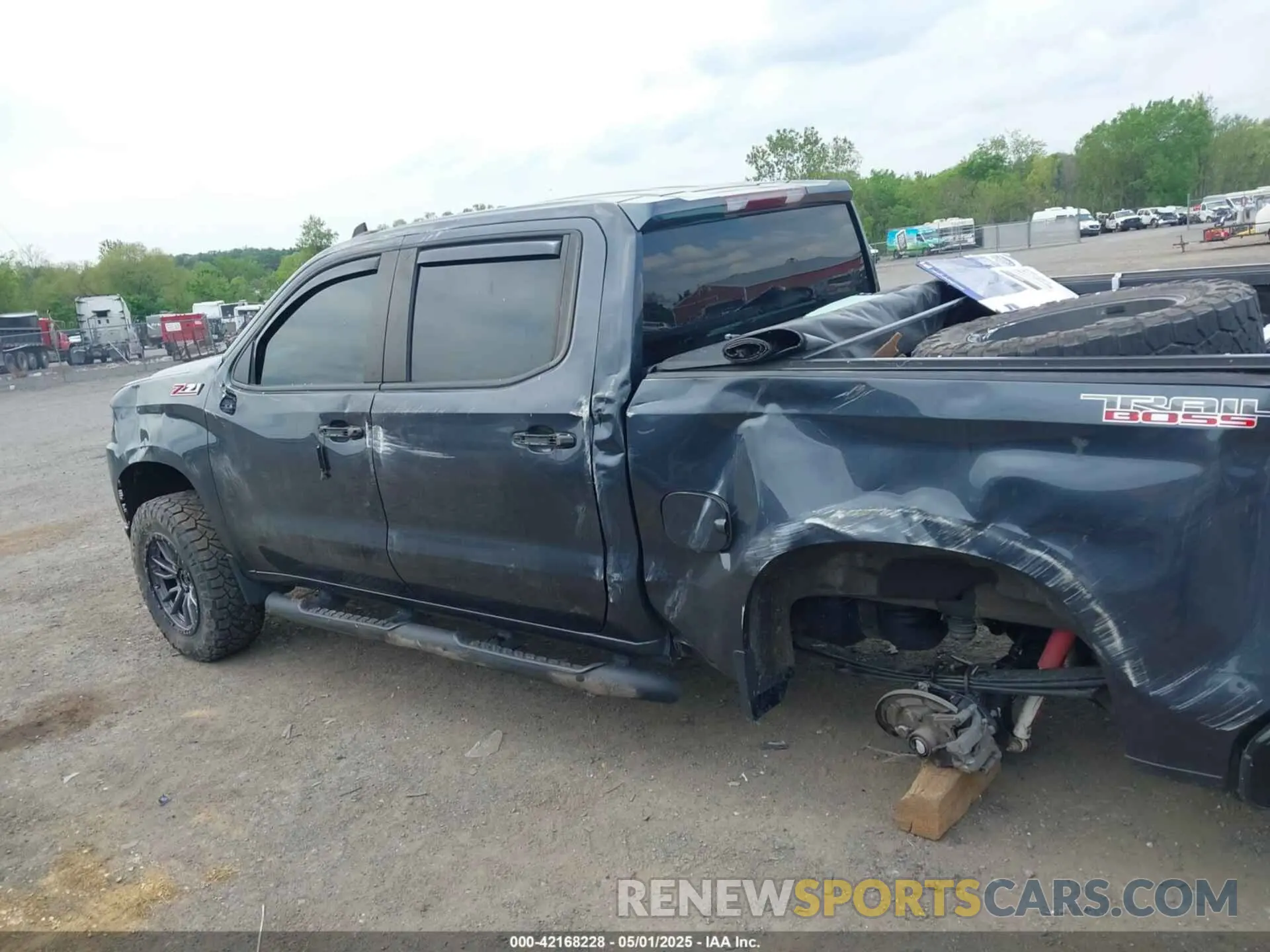 6 fotografías del automóvil dañado 1GCPYFED8NZ149555 CHEVROLET SILVERADO 1500 LTD 2022