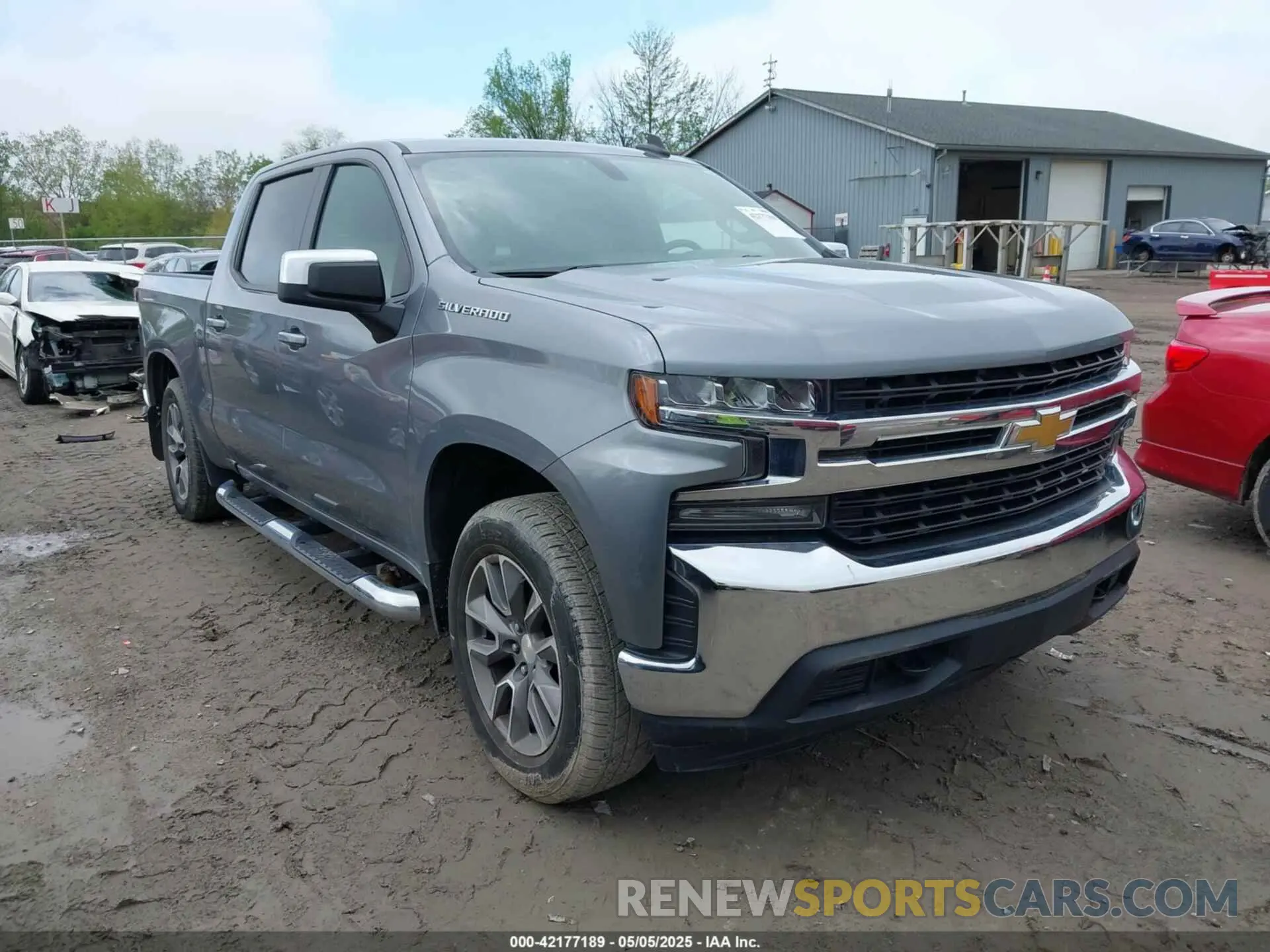 1 fotografías del automóvil dañado 1GCPYJEK3NZ114486 CHEVROLET SILVERADO 1500 LTD 2022