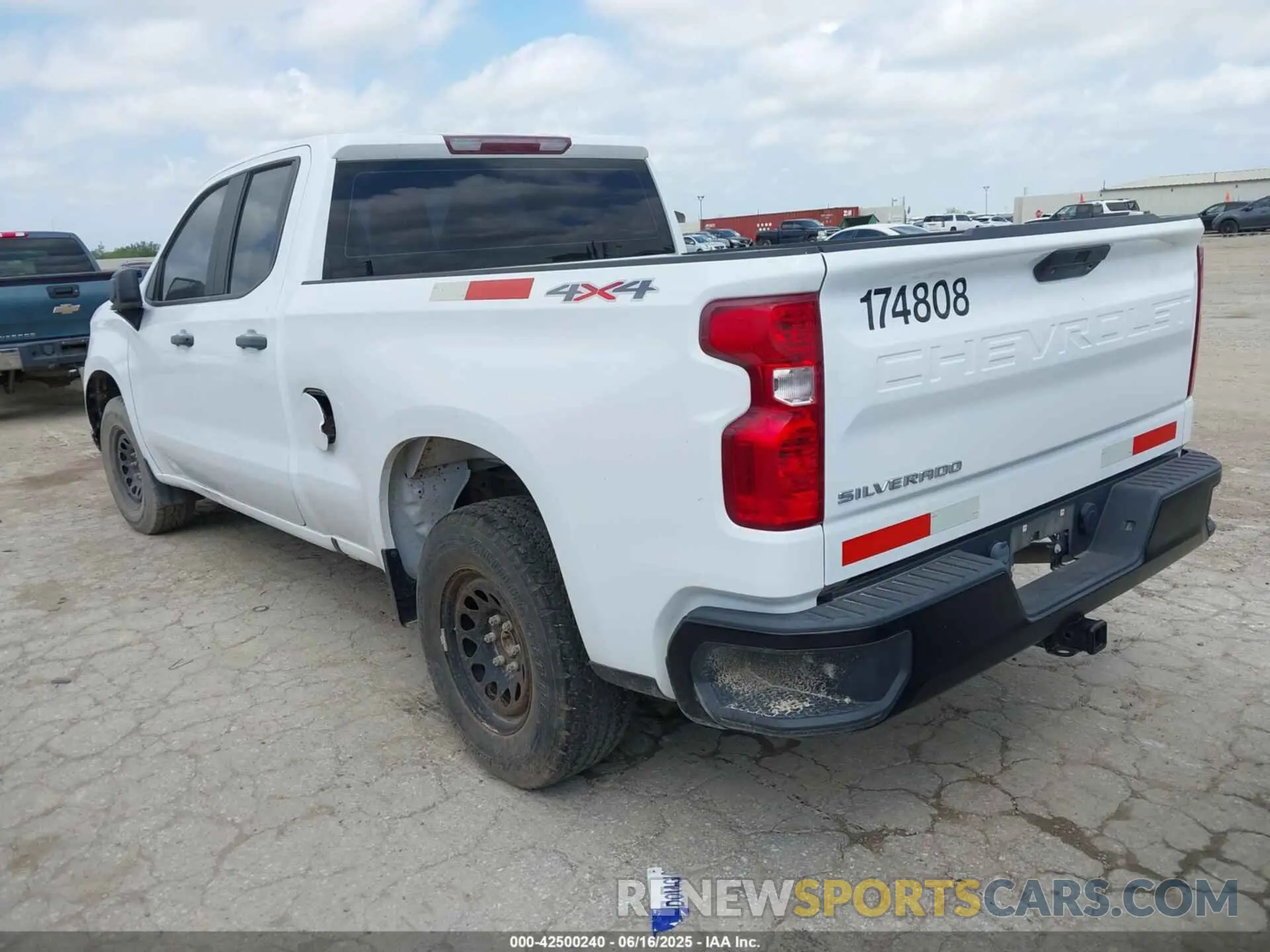 3 fotografías del automóvil dañado 1GCRYAEDXNZ174808 CHEVROLET SILVERADO 1500 LTD 2022