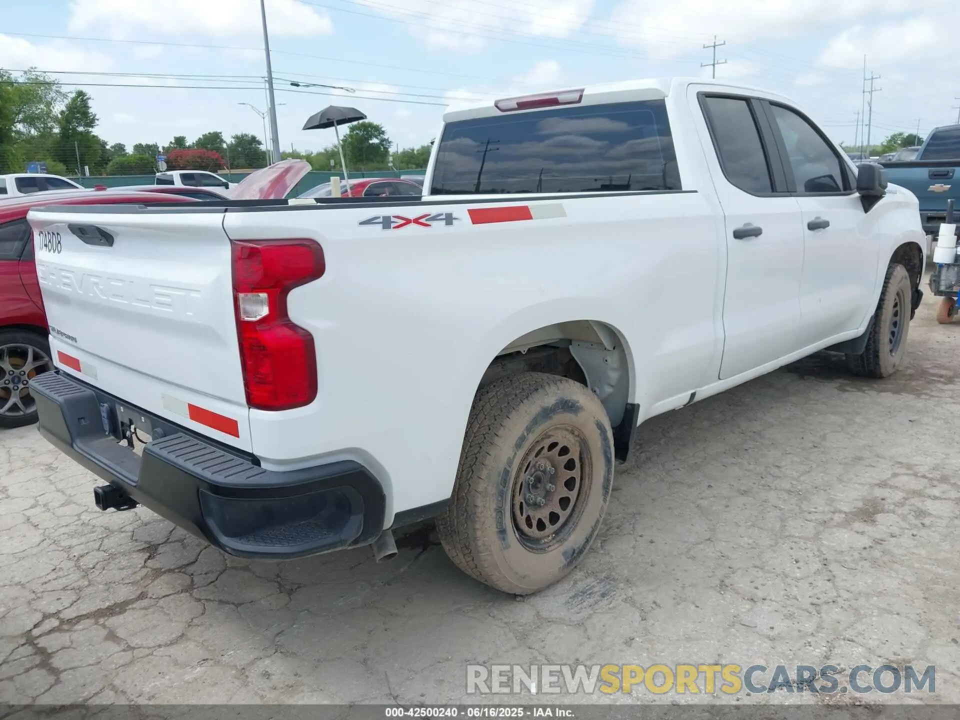 4 fotografías del automóvil dañado 1GCRYAEDXNZ174808 CHEVROLET SILVERADO 1500 LTD 2022