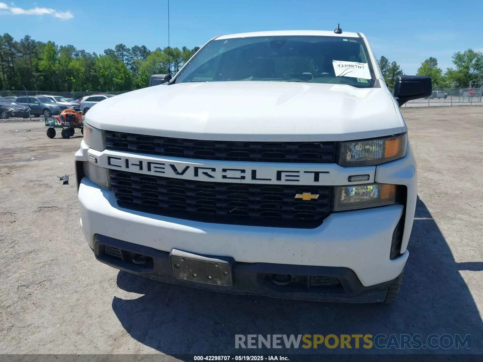 6 fotografías del automóvil dañado 1GCRYBEK2NZ216957 CHEVROLET SILVERADO 1500 LTD 2022