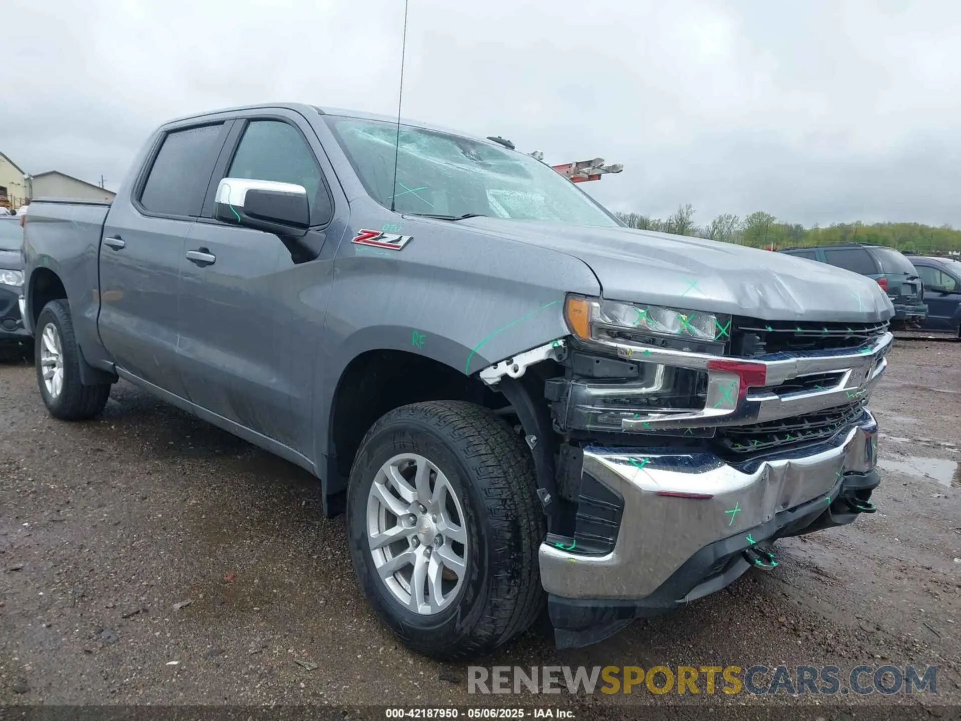 1 fotografías del automóvil dañado 1GCUYDED3NZ208468 CHEVROLET SILVERADO 1500 LTD 2022