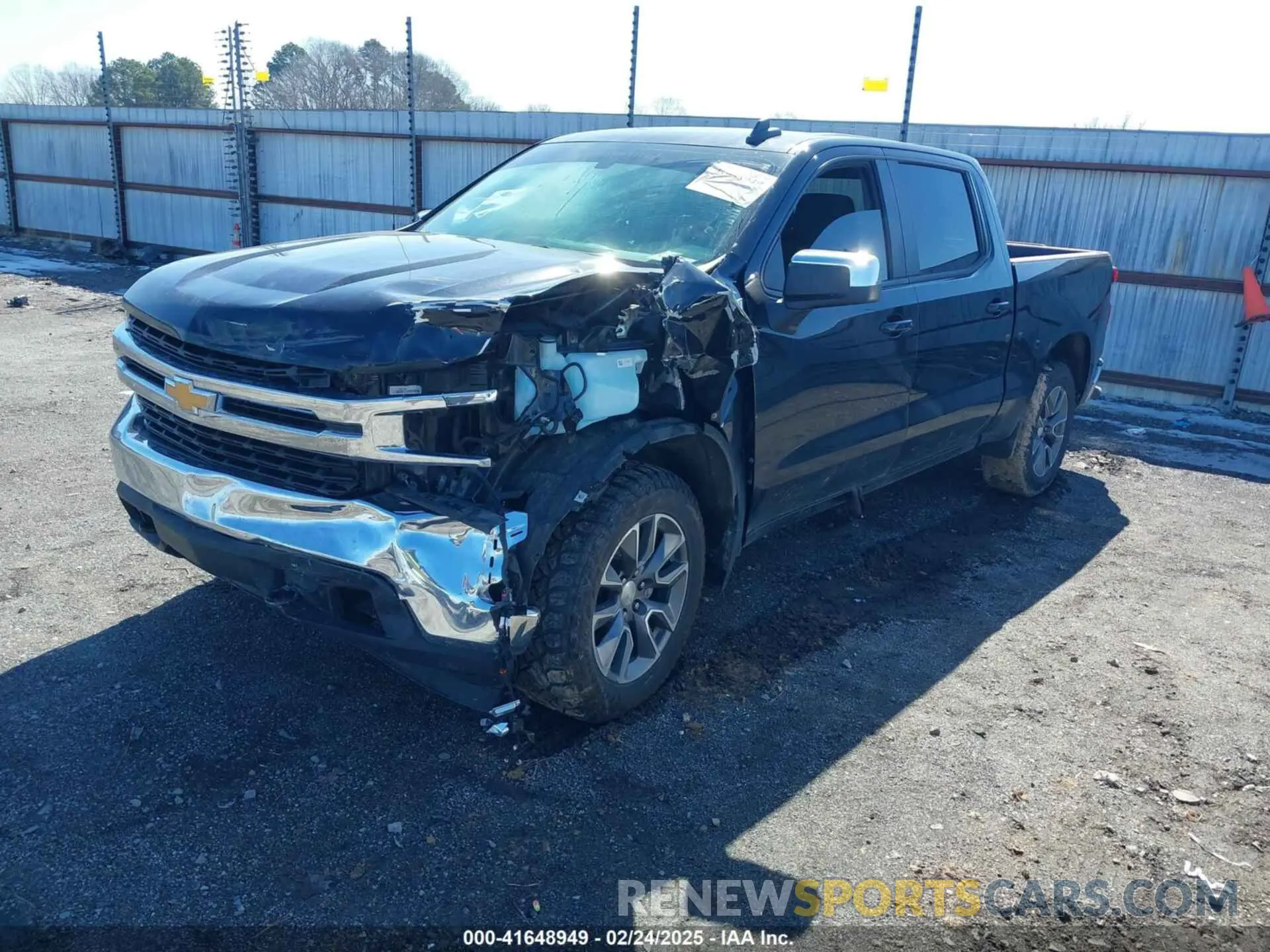 2 fotografías del automóvil dañado 1GCUYDED7NZ230554 CHEVROLET SILVERADO 1500 LTD 2022