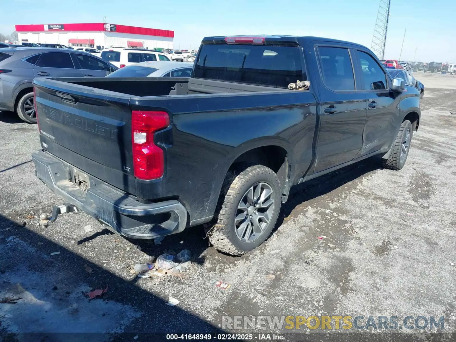 4 fotografías del automóvil dañado 1GCUYDED7NZ230554 CHEVROLET SILVERADO 1500 LTD 2022