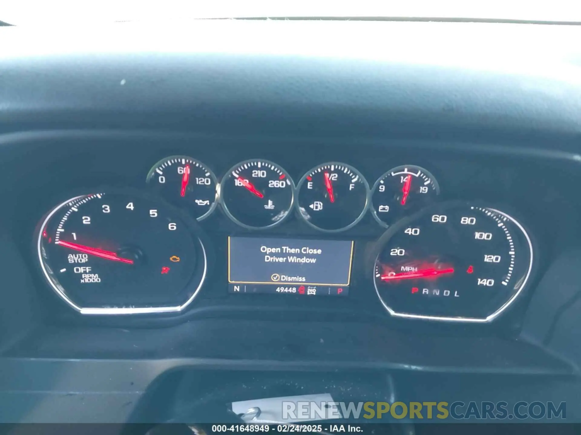 7 fotografías del automóvil dañado 1GCUYDED7NZ230554 CHEVROLET SILVERADO 1500 LTD 2022
