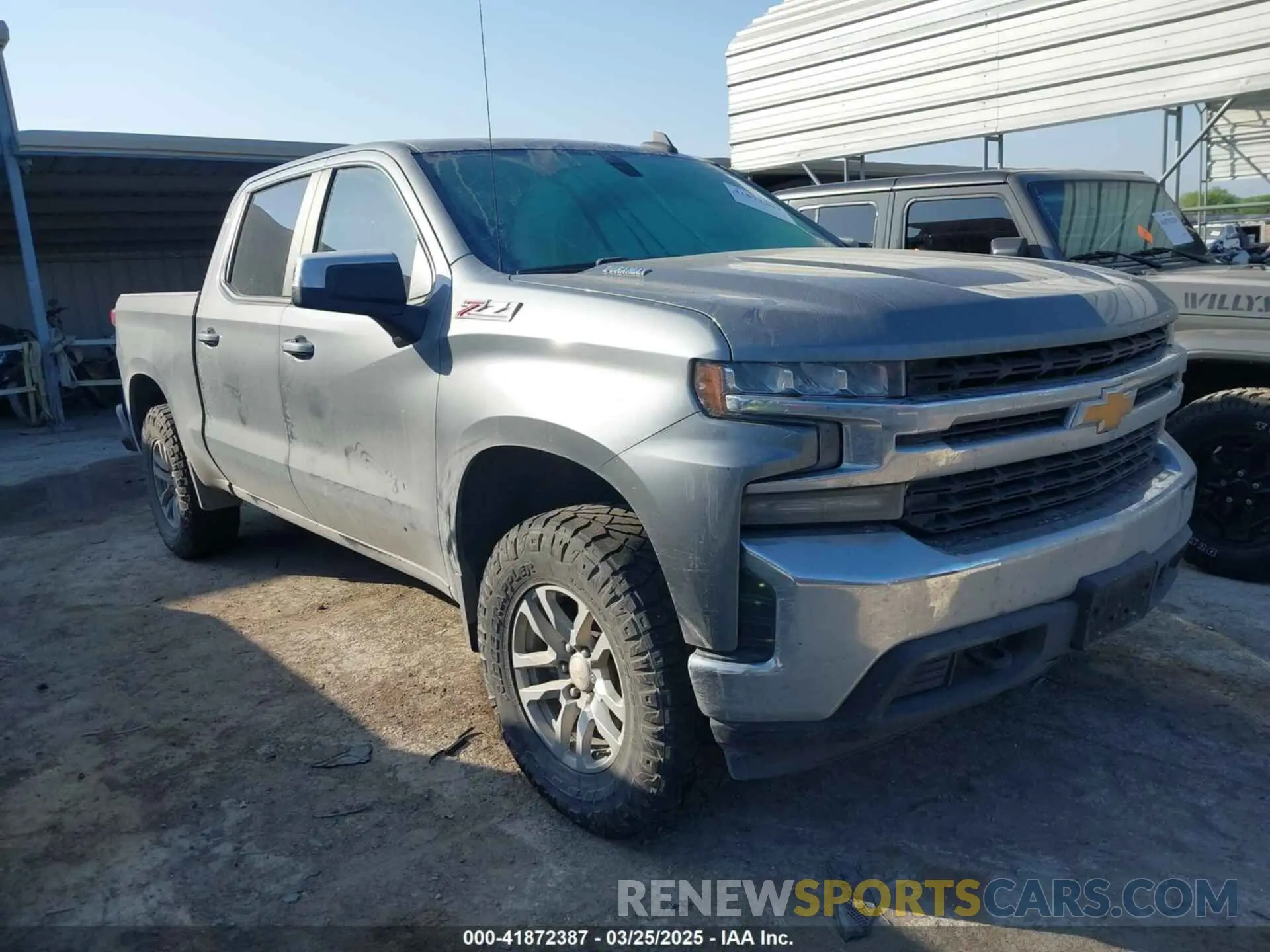1 fotografías del automóvil dañado 1GCUYDETXNZ185259 CHEVROLET SILVERADO 1500 LTD 2022