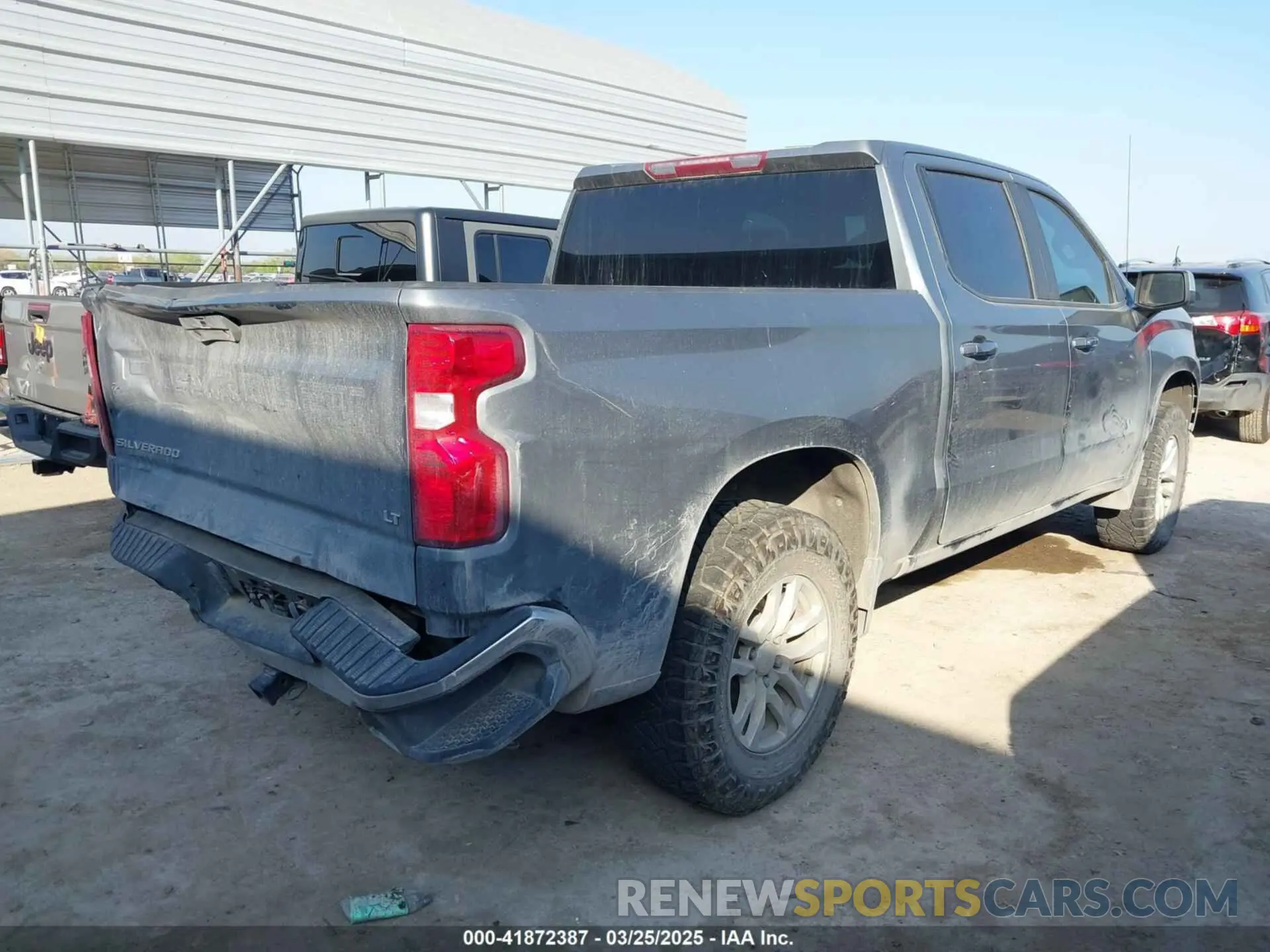 4 fotografías del automóvil dañado 1GCUYDETXNZ185259 CHEVROLET SILVERADO 1500 LTD 2022