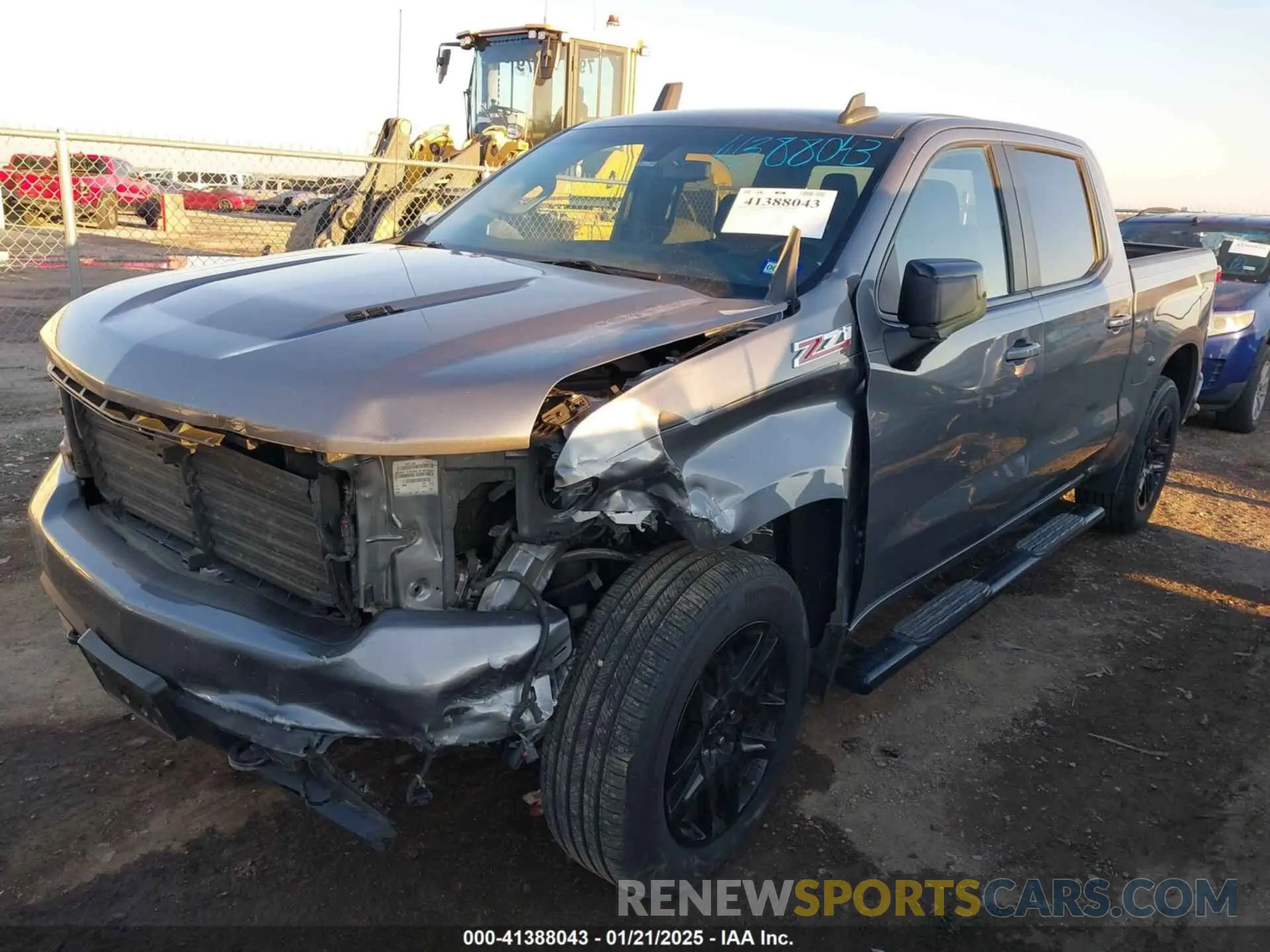 2 fotografías del automóvil dañado 1GCUYEEL3NZ203574 CHEVROLET SILVERADO 1500 LTD 2022