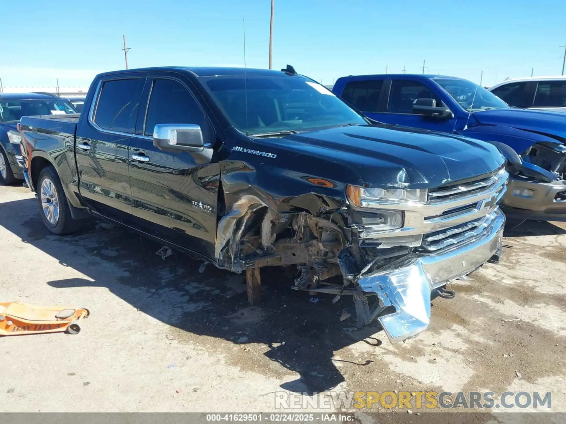 1 fotografías del automóvil dañado 1GCUYGED6NZ143388 CHEVROLET SILVERADO 1500 LTD 2022