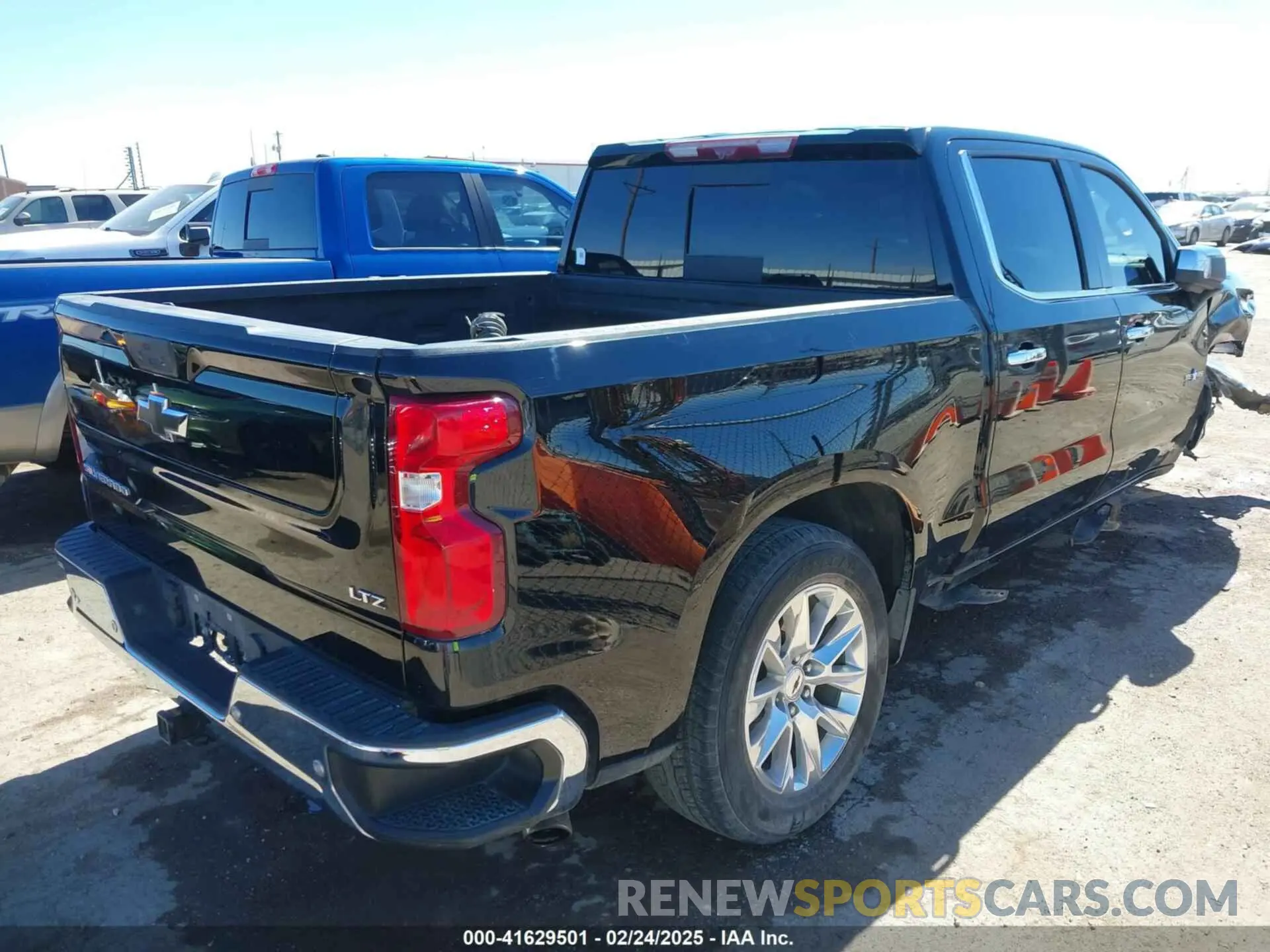 4 fotografías del automóvil dañado 1GCUYGED6NZ143388 CHEVROLET SILVERADO 1500 LTD 2022