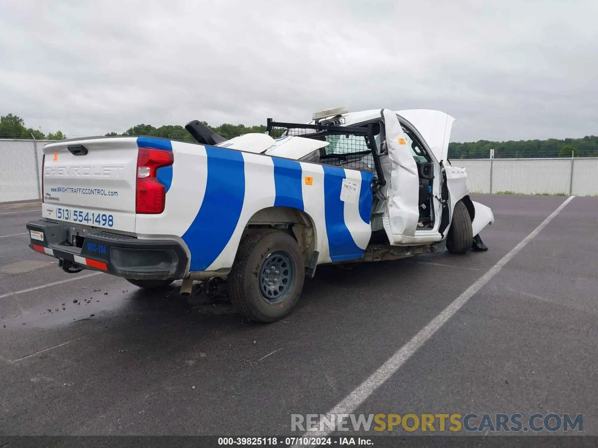4 fotografías del automóvil dañado 3GCNYAEK6NG213388 CHEVROLET SILVERADO 1500 LTD 2022