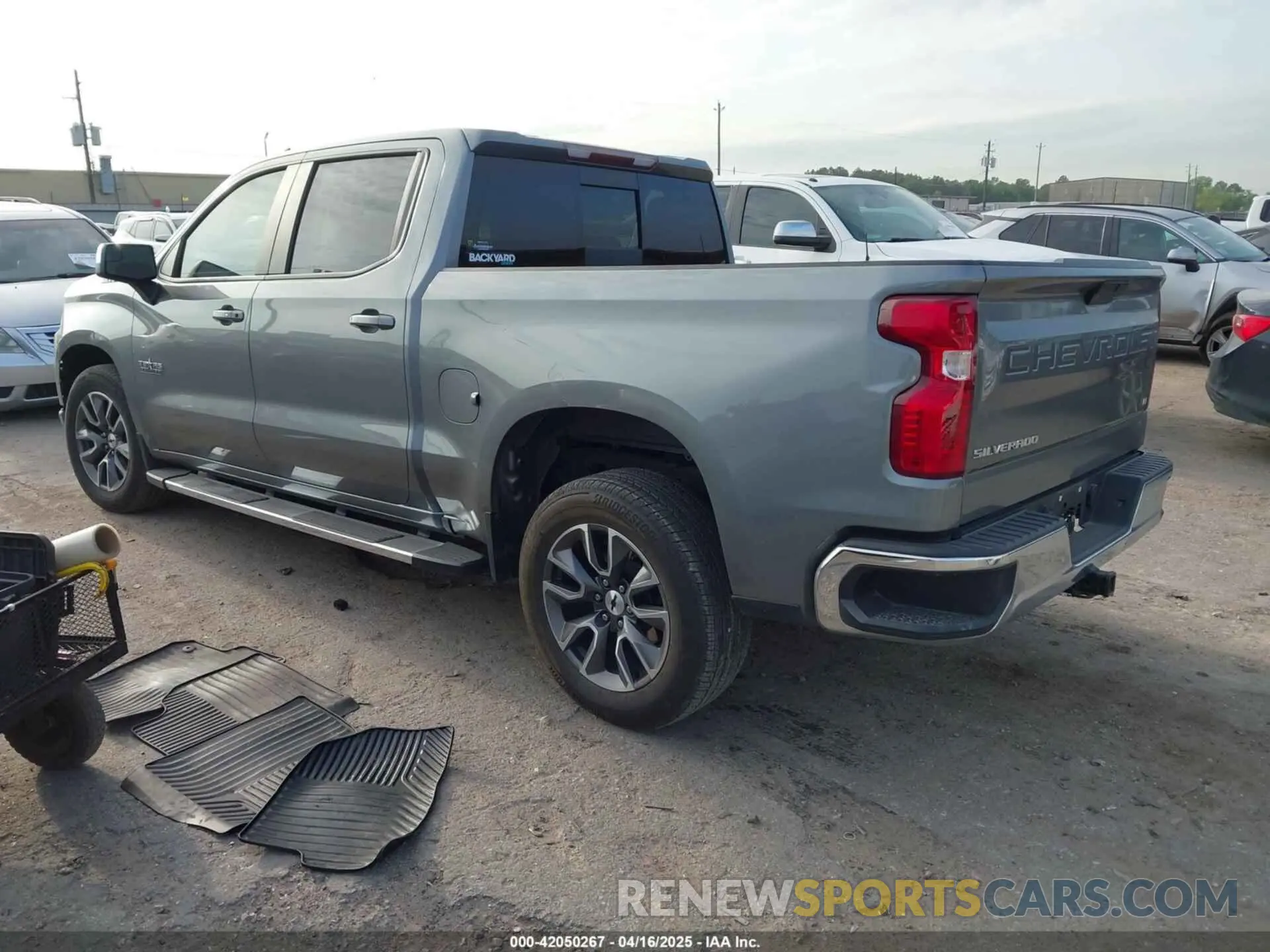 3 fotografías del automóvil dañado 3GCPWCED4NG132191 CHEVROLET SILVERADO 1500 LTD 2022