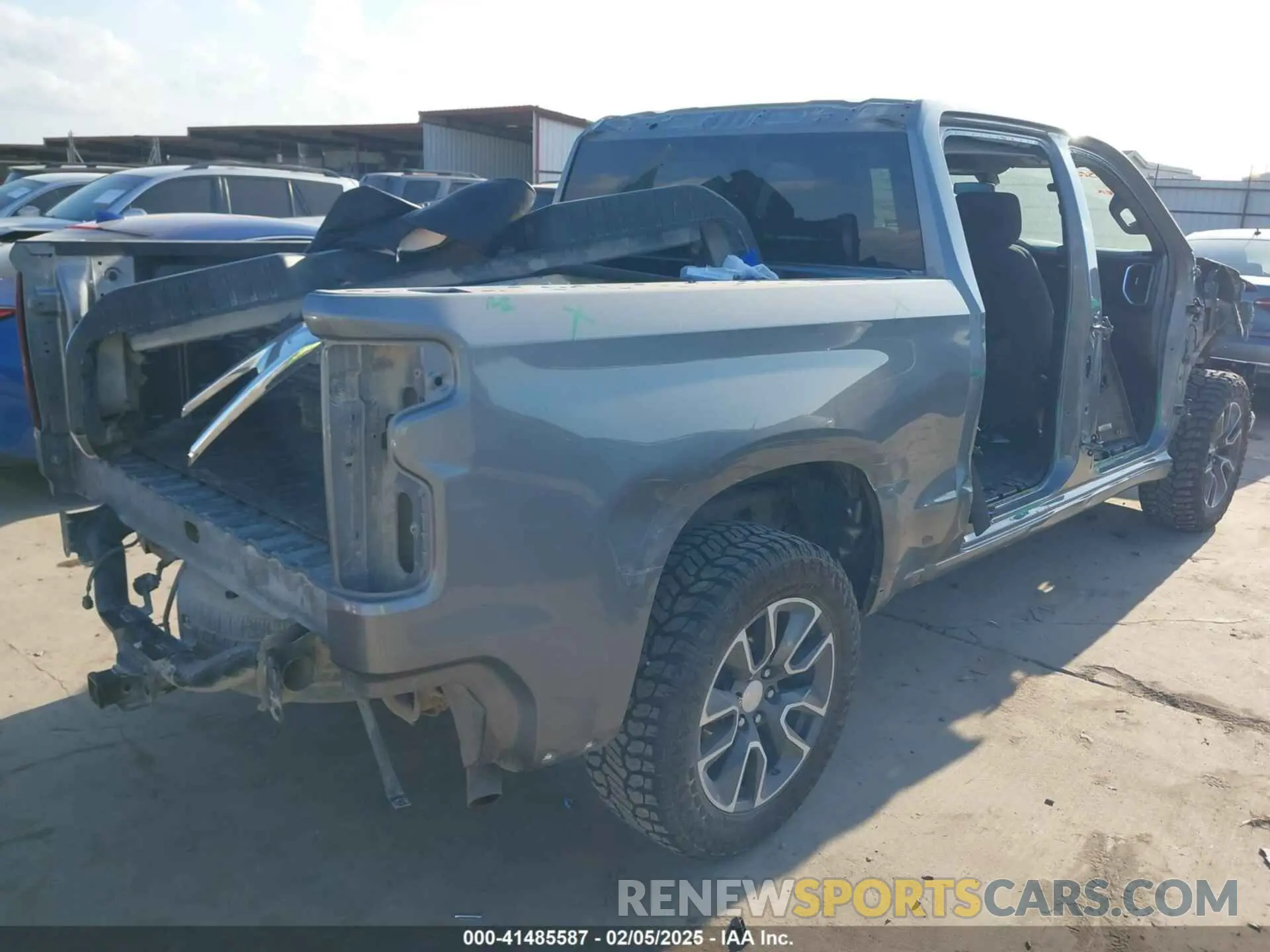 4 fotografías del automóvil dañado 3GCPWCED5NG138842 CHEVROLET SILVERADO 1500 LTD 2022