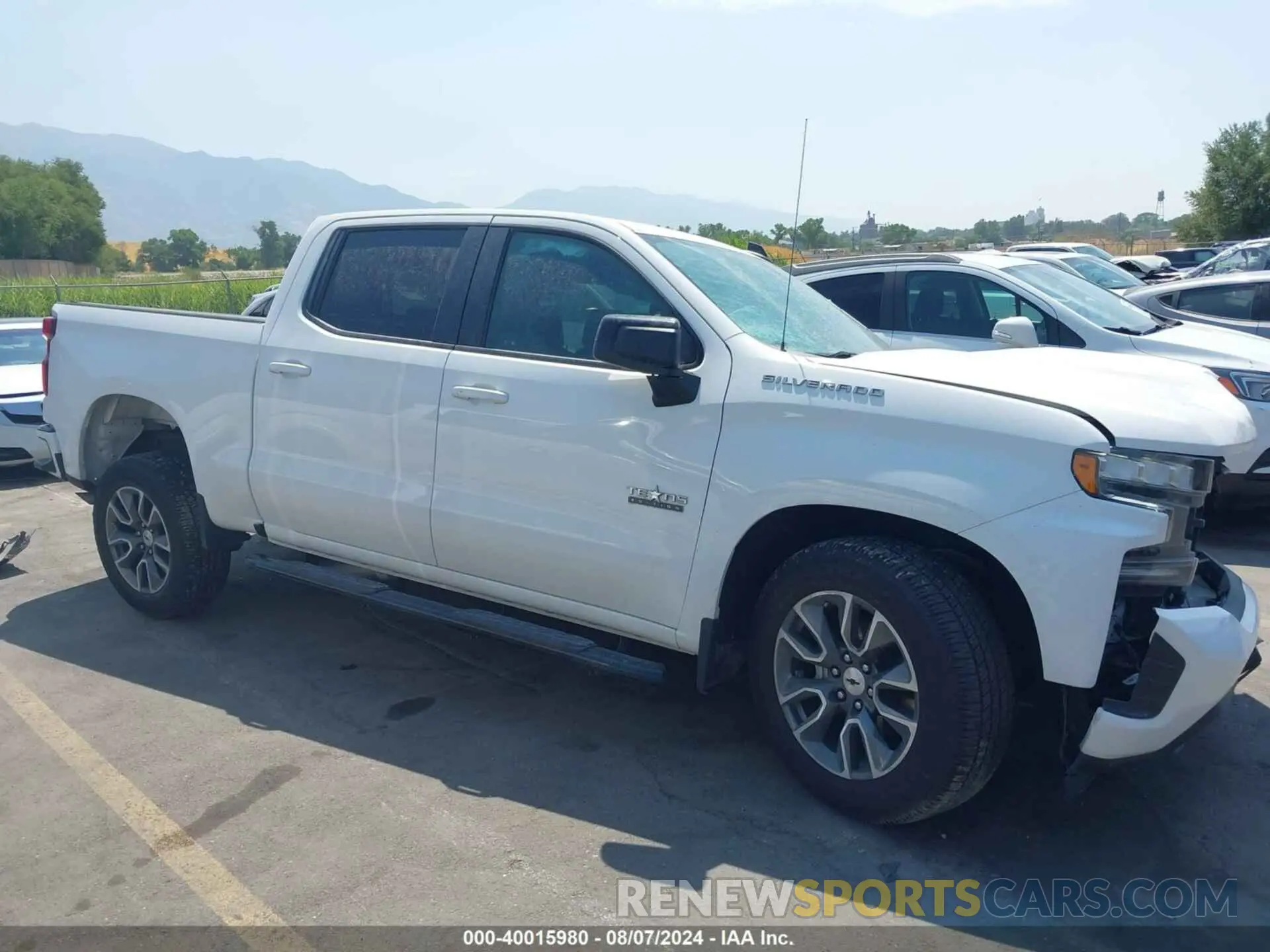 13 fotografías del automóvil dañado 3GCPWDED3NG109605 CHEVROLET SILVERADO 1500 LTD 2022