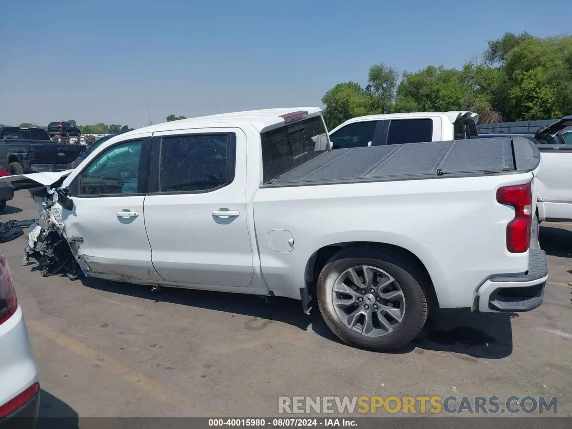 14 fotografías del automóvil dañado 3GCPWDED3NG109605 CHEVROLET SILVERADO 1500 LTD 2022