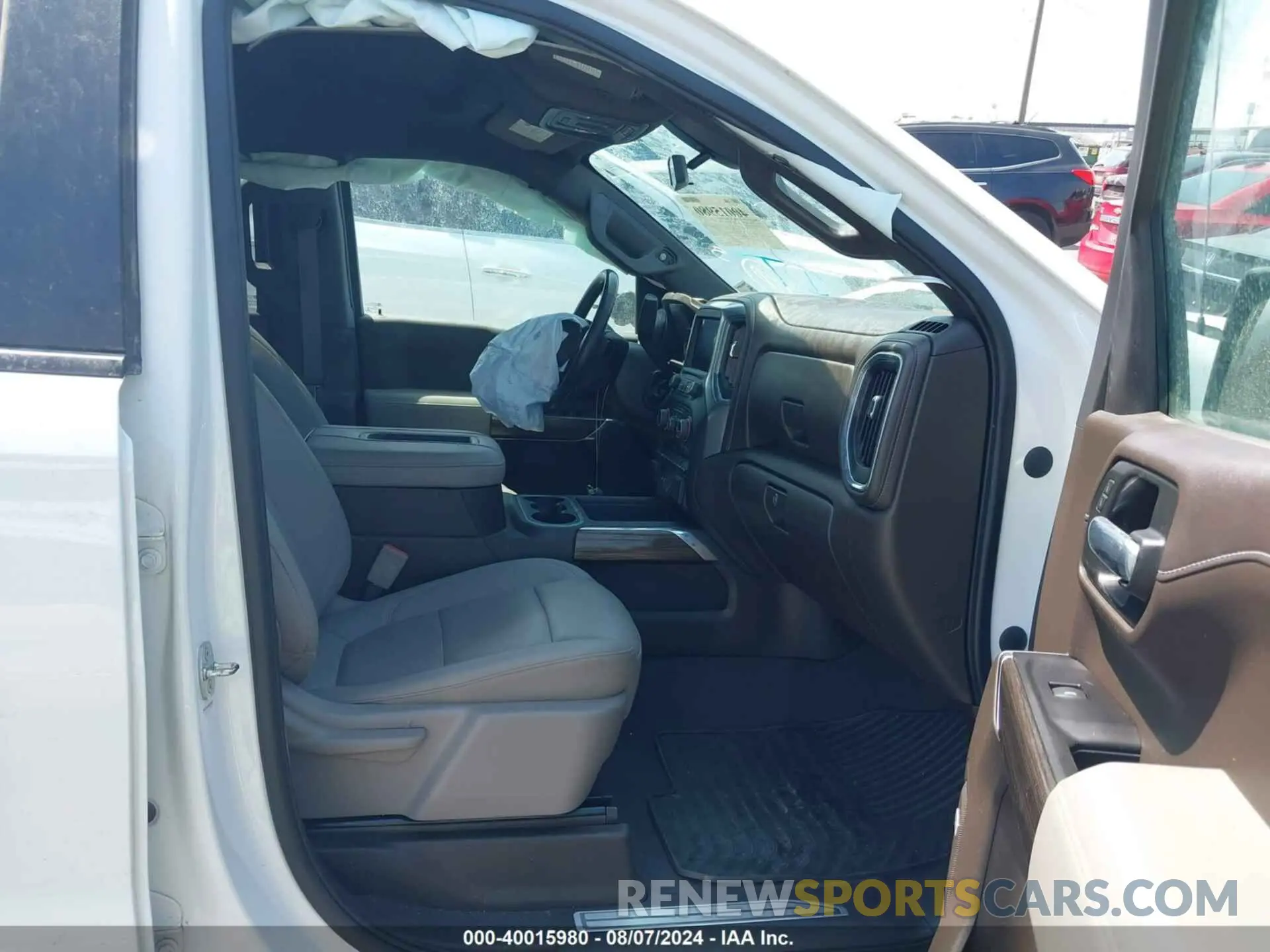 5 fotografías del automóvil dañado 3GCPWDED3NG109605 CHEVROLET SILVERADO 1500 LTD 2022