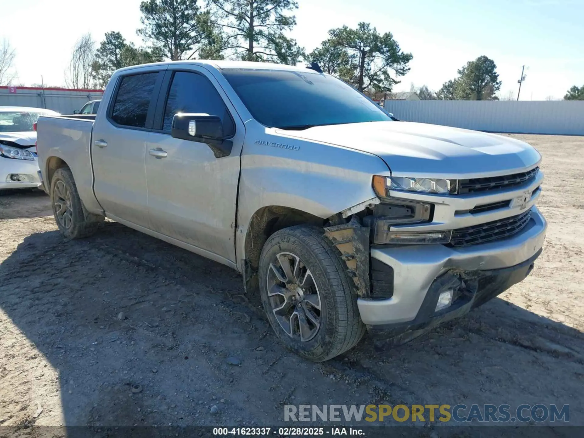 1 fotografías del automóvil dañado 3GCPWDED8NG200403 CHEVROLET SILVERADO 1500 LTD 2022