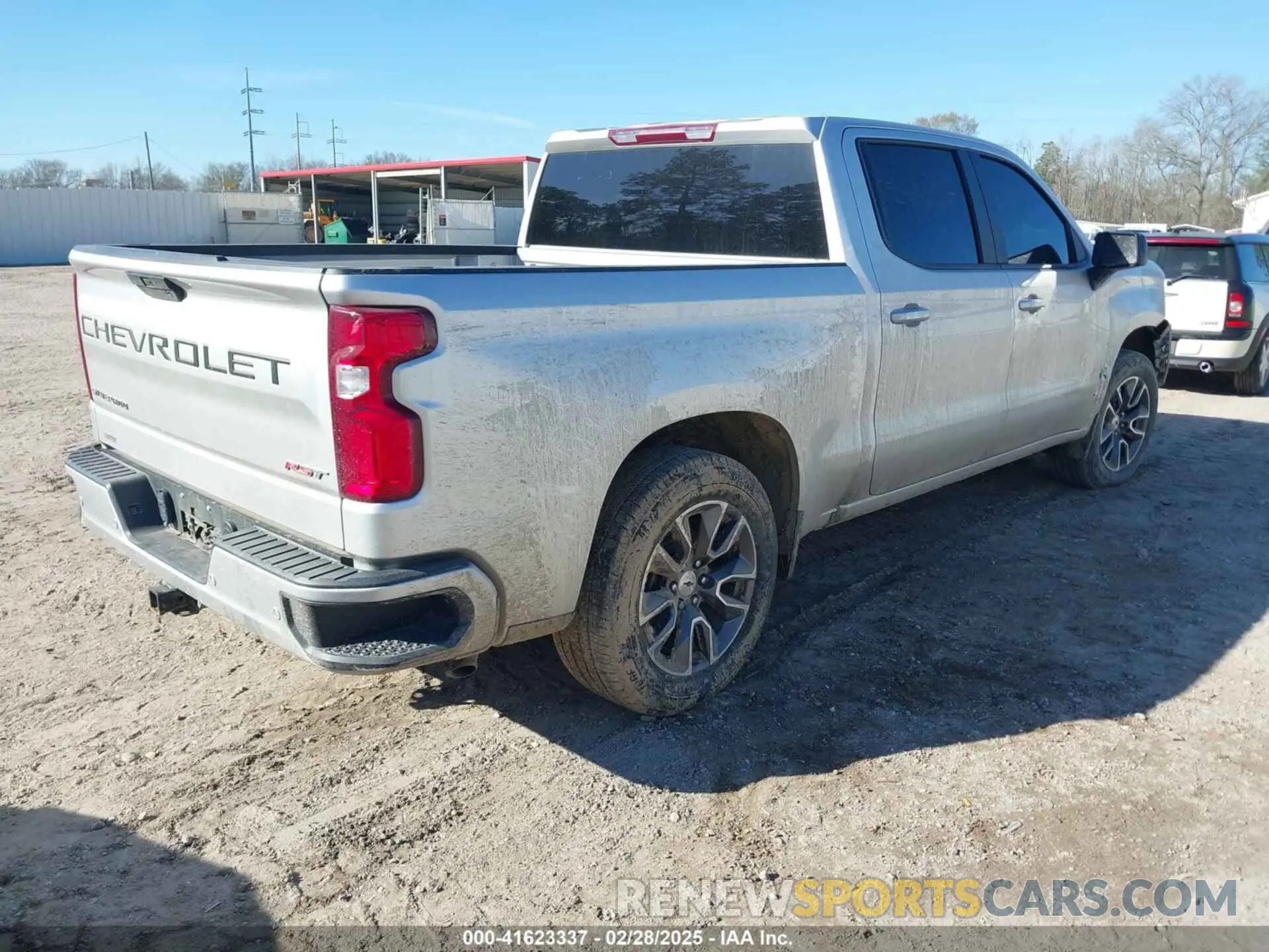 4 fotografías del automóvil dañado 3GCPWDED8NG200403 CHEVROLET SILVERADO 1500 LTD 2022